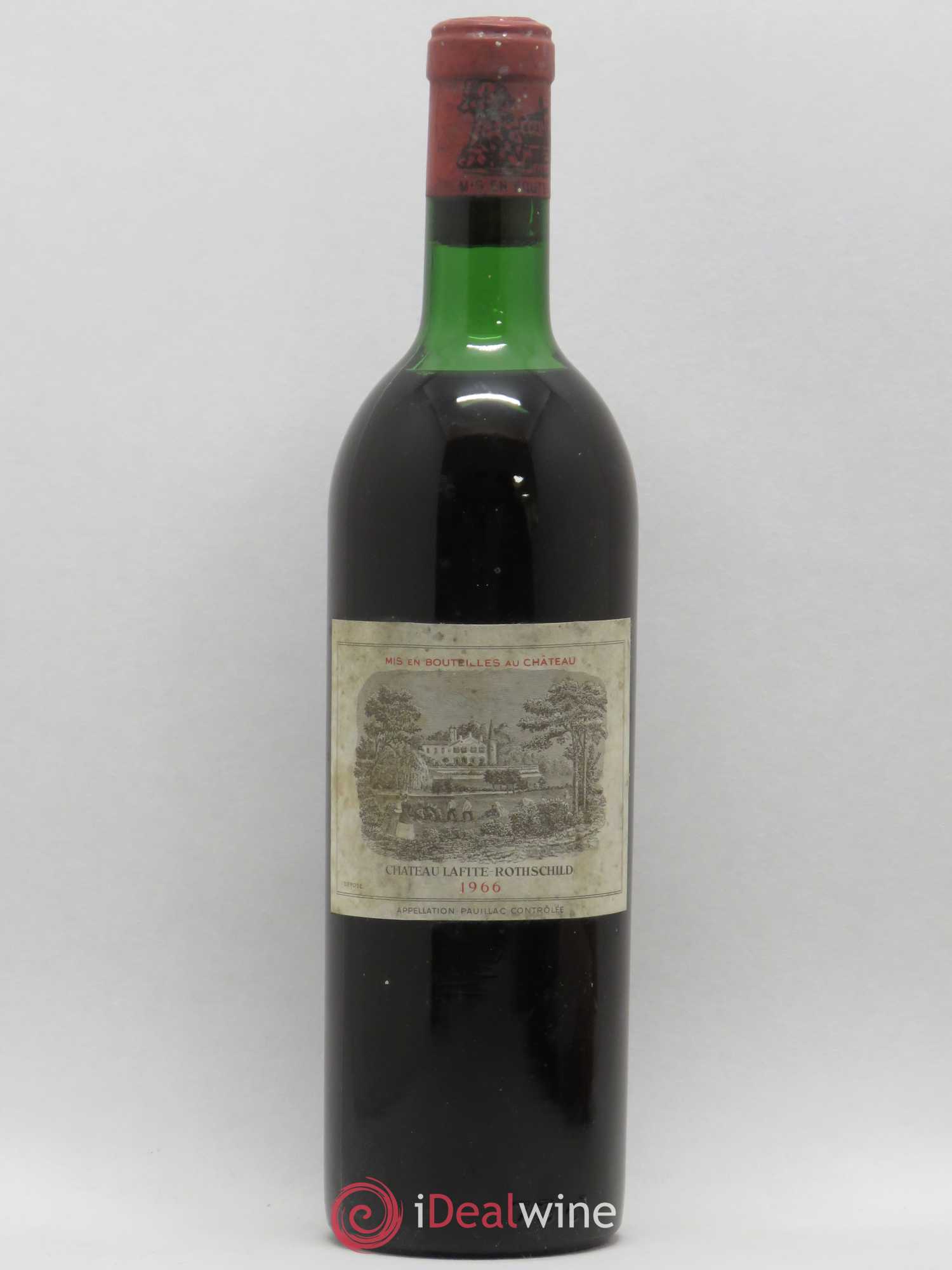 Château Lafite Rothschild 1er Grand Cru Classé 1966 - Lot de 1 bouteille - 0