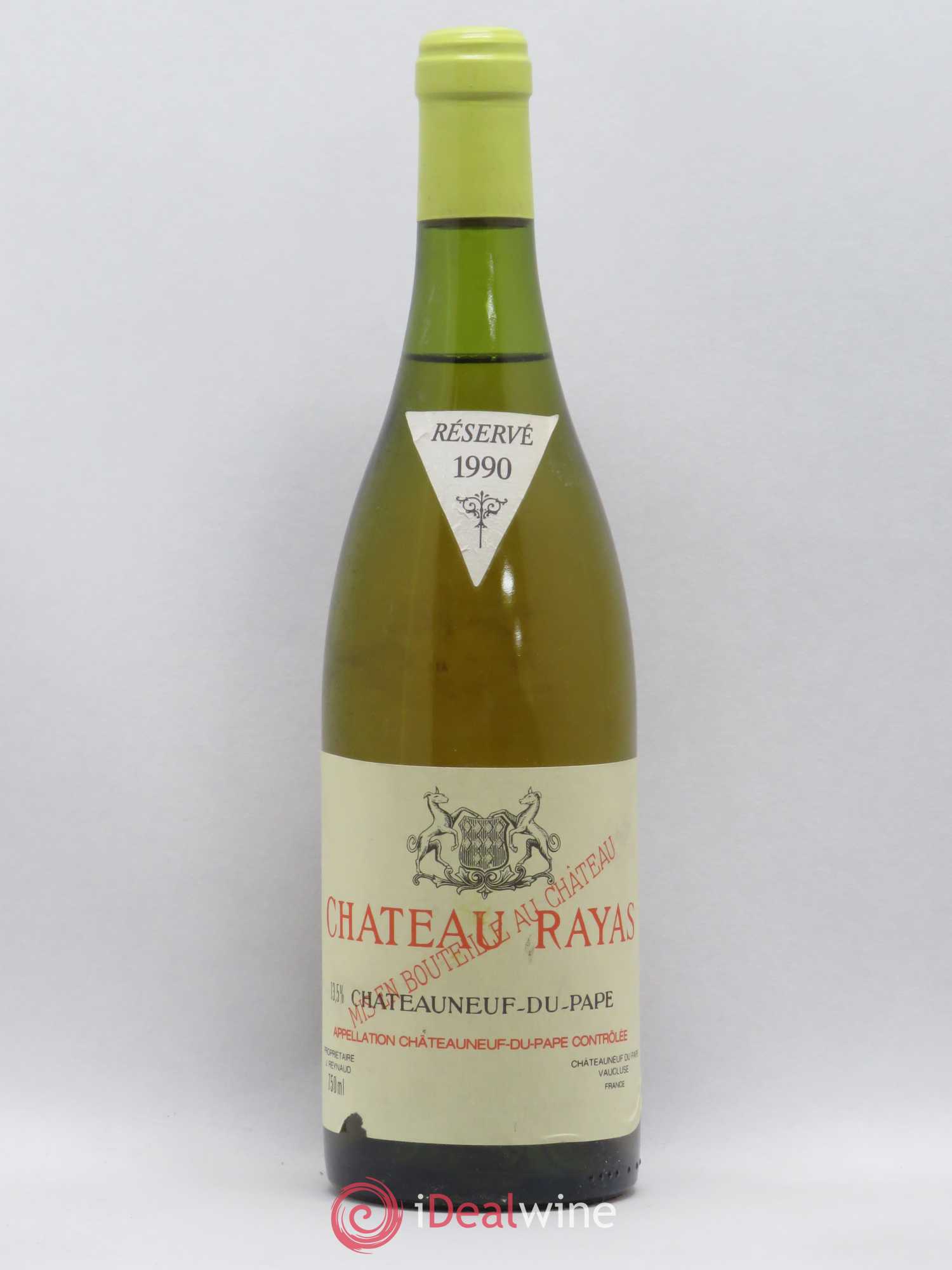 Châteauneuf-du-Pape Château Rayas Emmanuel Reynaud 1990 - Lot de 1 bouteille - 0