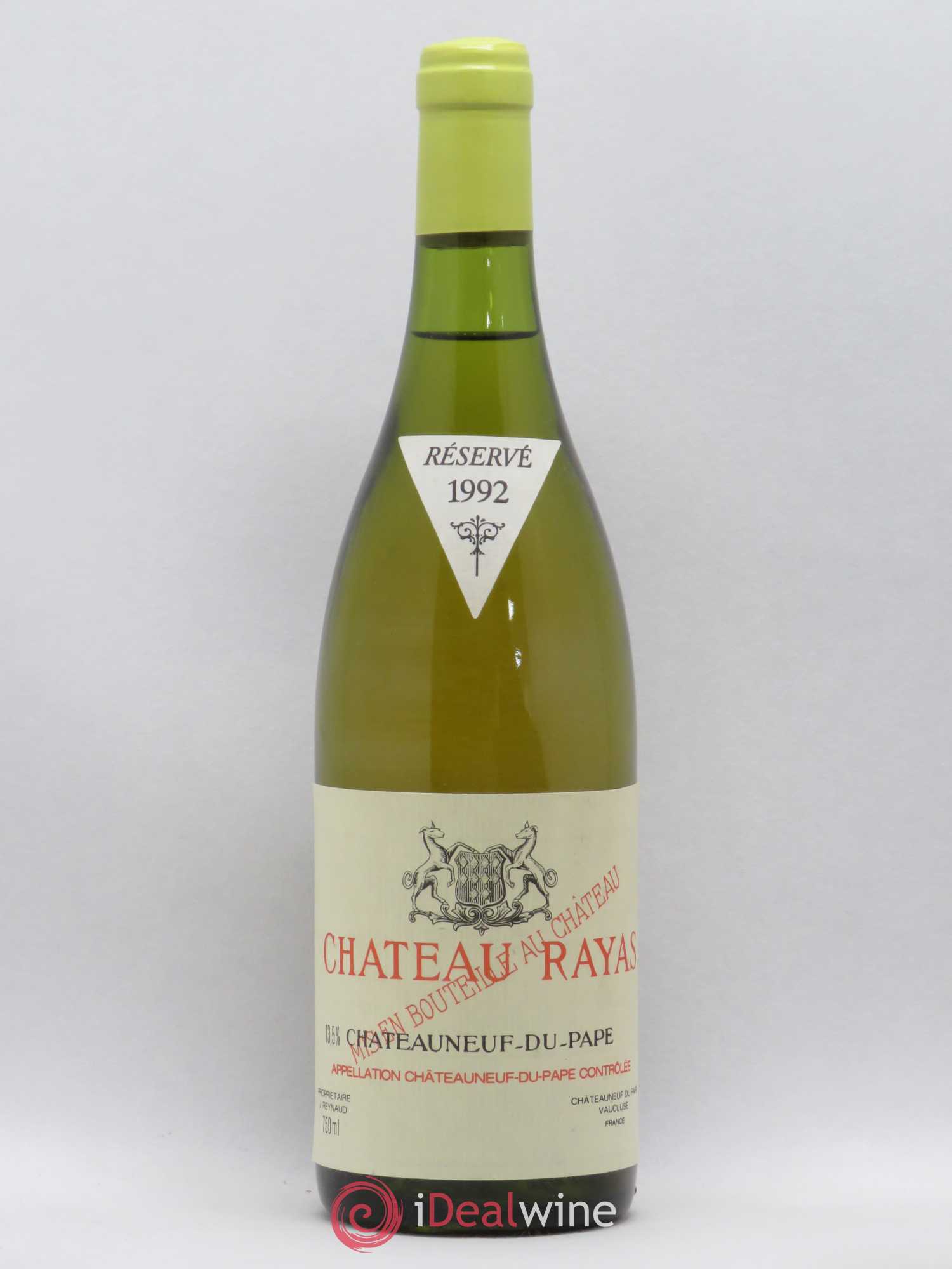 Châteauneuf-du-Pape Château Rayas Emmanuel Reynaud 1992 - Lot de 1 bouteille - 0