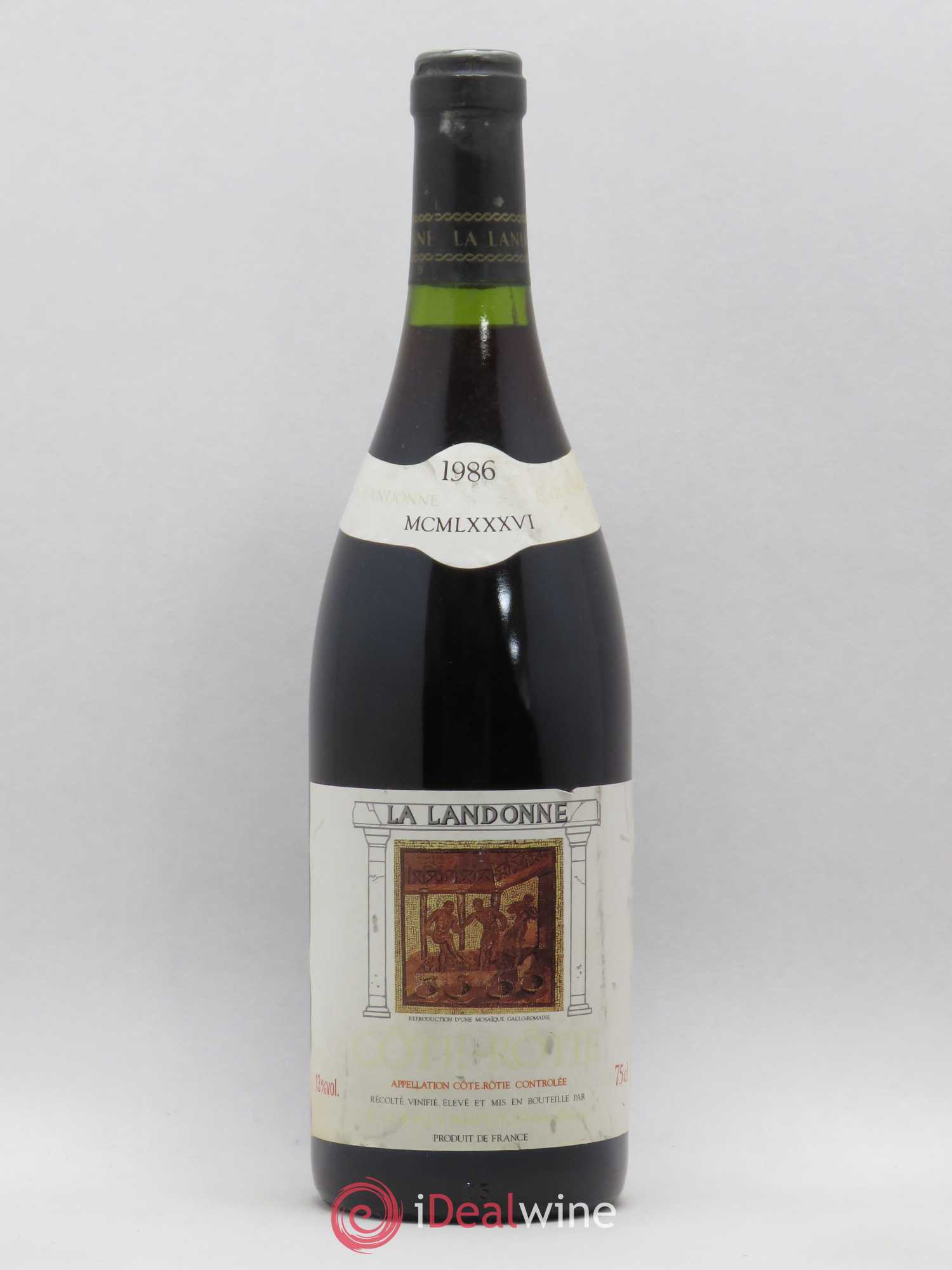 Côte-Rôtie La Landonne Guigal 1986 - Lot de 1 bouteille - 0