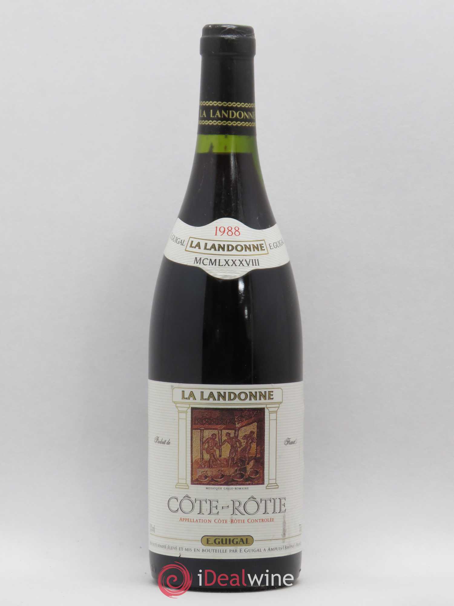 Côte-Rôtie La Landonne Guigal 1988 - Lot de 1 bouteille - 0