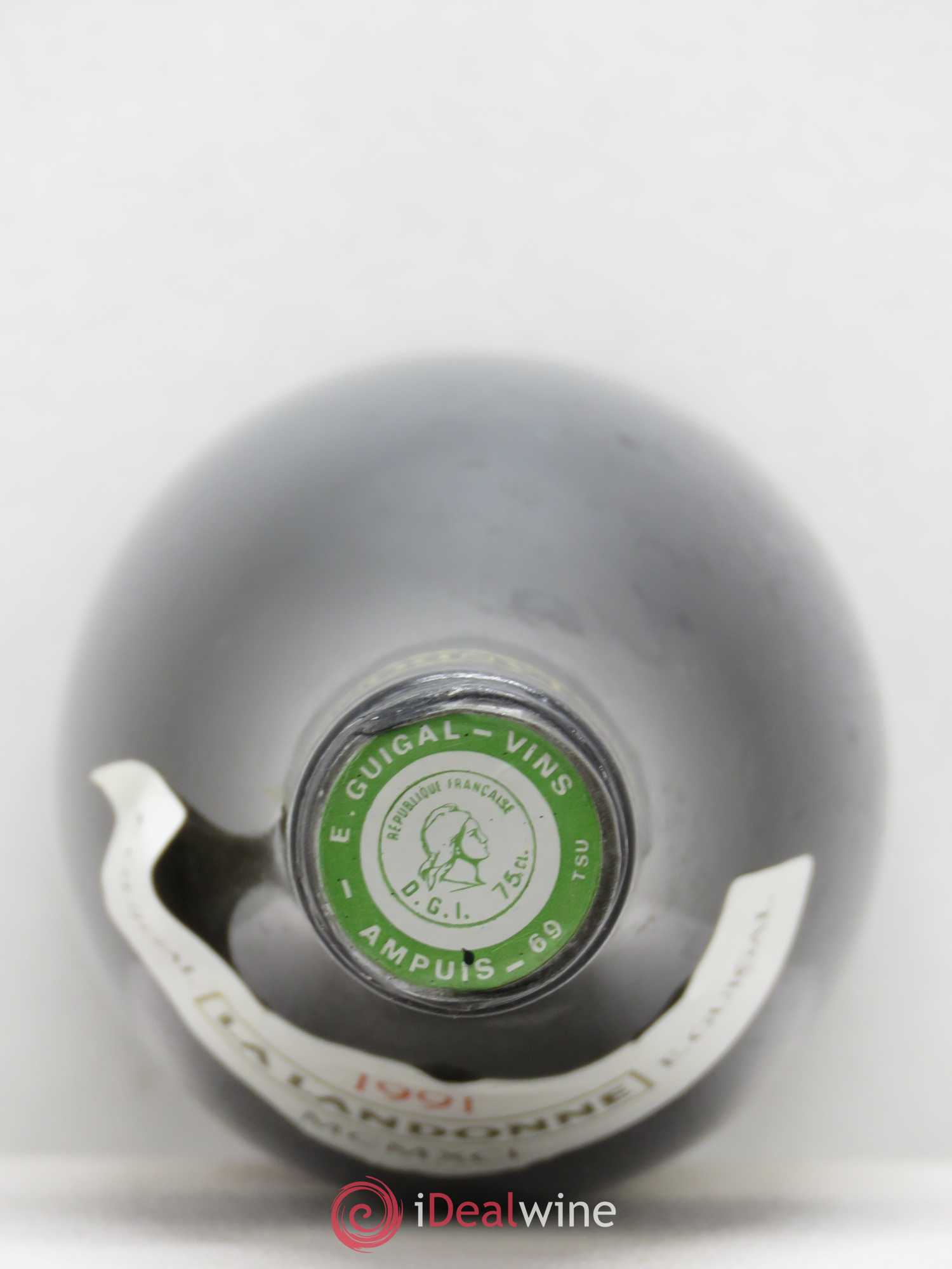 Côte-Rôtie La Landonne Guigal 1991 - Lot de 2 bouteilles - 1