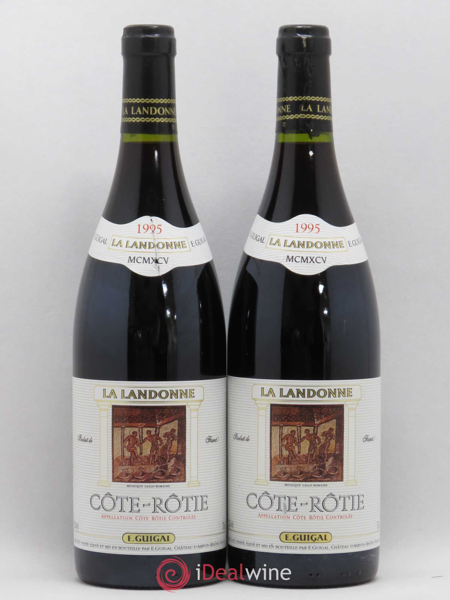 Côte-Rôtie La Landonne Guigal 1995 - Lot de 2 bouteilles - 0