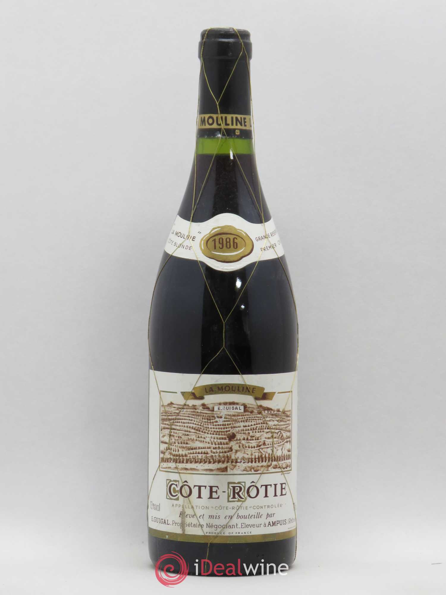 Côte-Rôtie La Mouline Guigal 1986 - Lot de 1 bouteille - 0