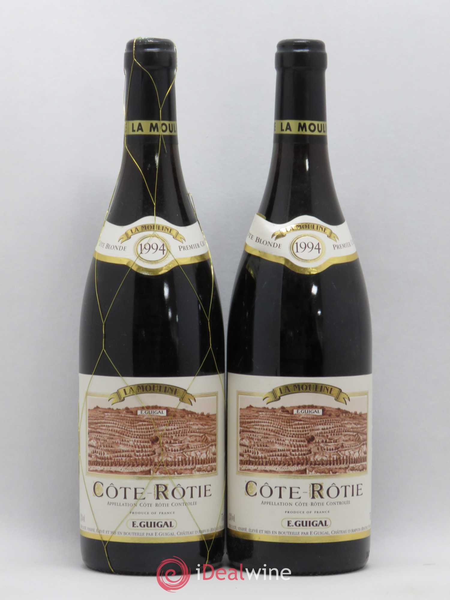 Côte-Rôtie La Mouline Guigal 1994 - Lot de 2 bouteilles - 0