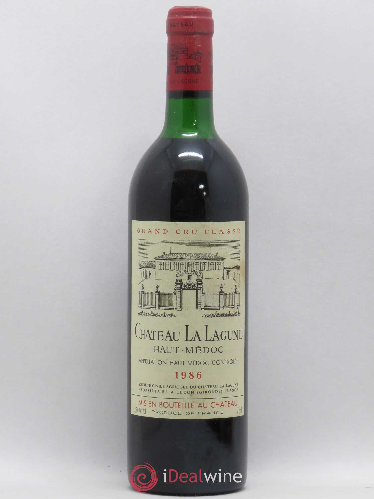 Château la Lagune 3ème Grand Cru Classé 1986 - Lot de 1 bouteille - 0