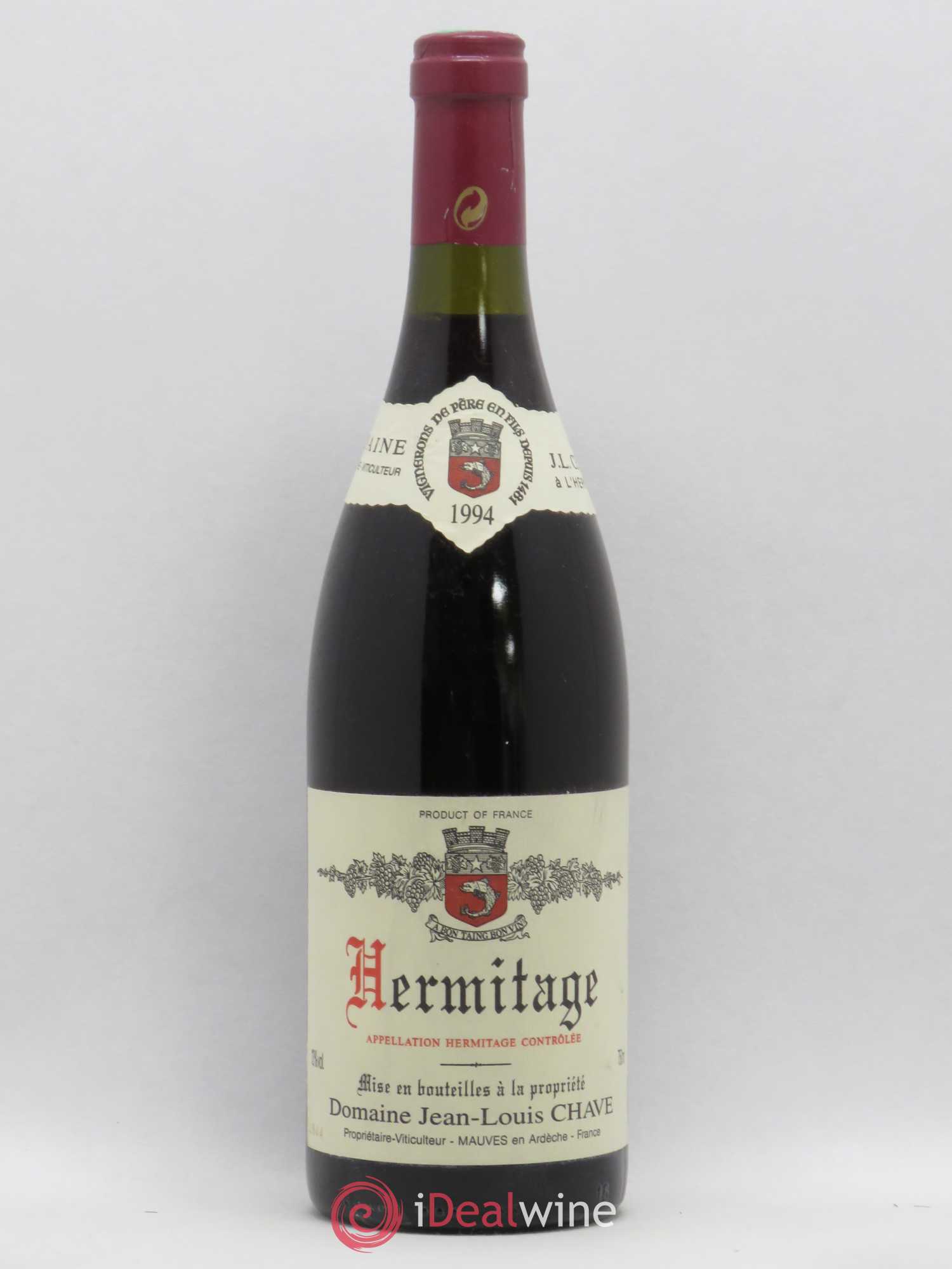 Hermitage Jean-Louis Chave 1994 - Lot de 1 bouteille - 0
