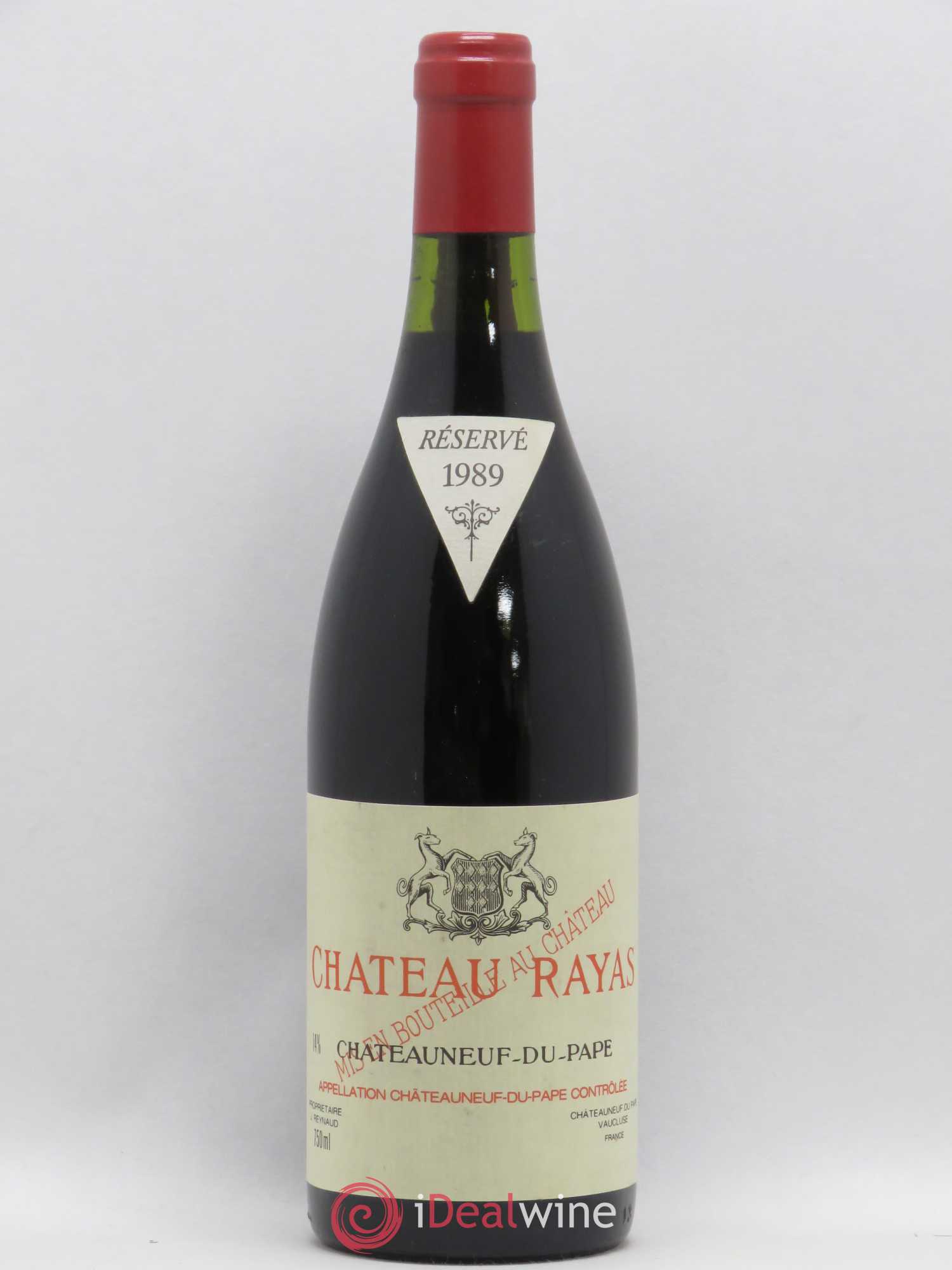 Châteauneuf-du-Pape Château Rayas Emmanuel Reynaud 1989 - Lot de 1 bouteille - 0