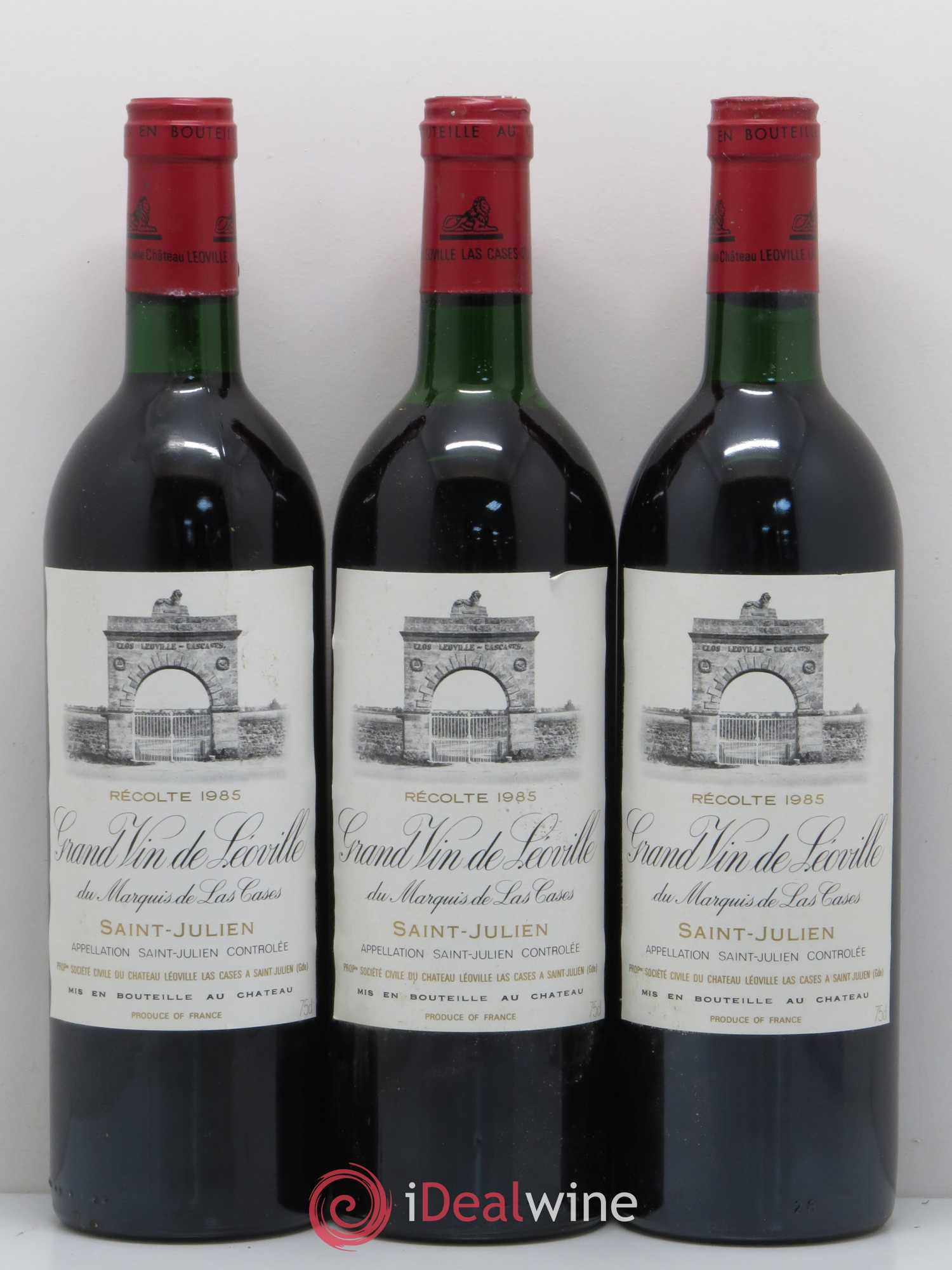 Château Léoville Las Cases 2ème Grand Cru Classé 1985 - Lot de 6 bouteilles - 2