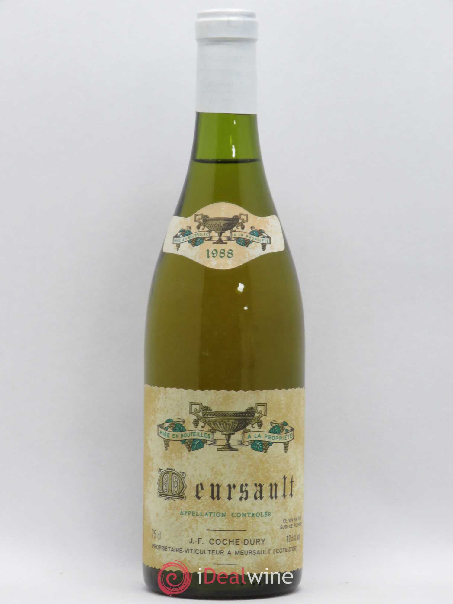 Meursault Coche Dury (Domaine) 1988 - Lot de 1 bouteille - 0