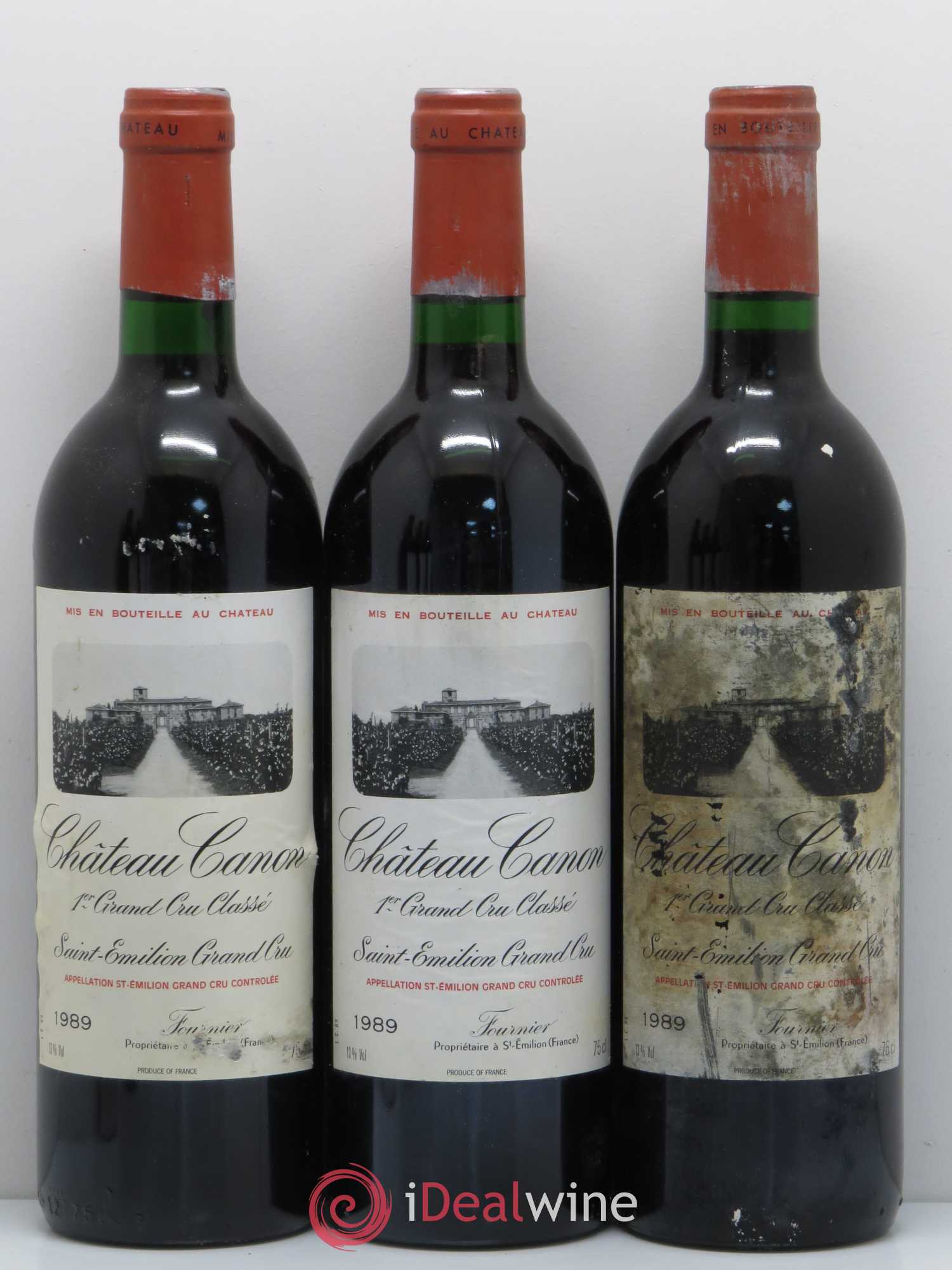 Château Canon 1er Grand Cru Classé B 1989 - Lot de 6 bouteilles - 2