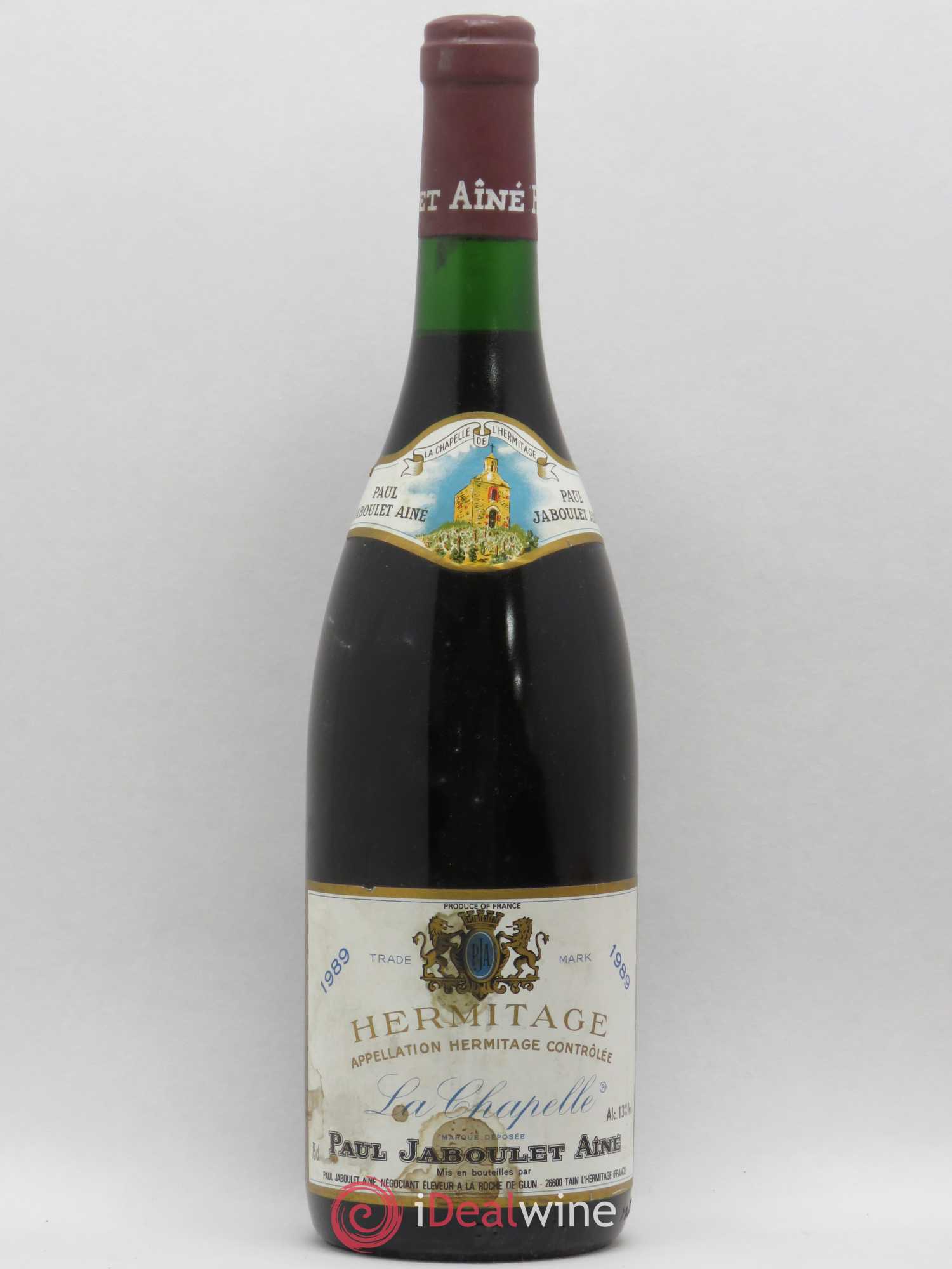 Hermitage La Chapelle Paul Jaboulet Ainé 1989 - Lot de 1 bouteille - 0