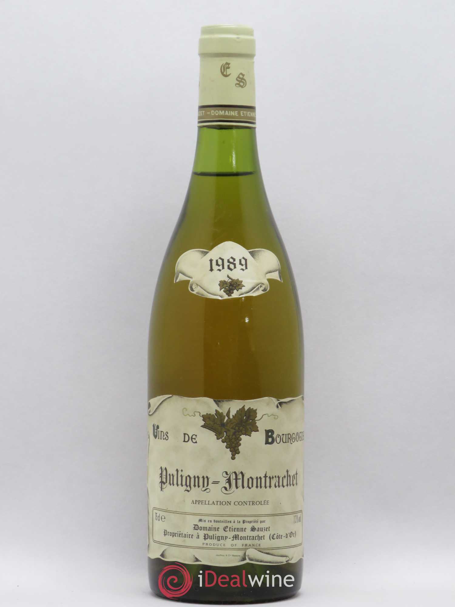 Puligny-Montrachet Etienne Sauzet 1989 - Lot de 1 bouteille - 0