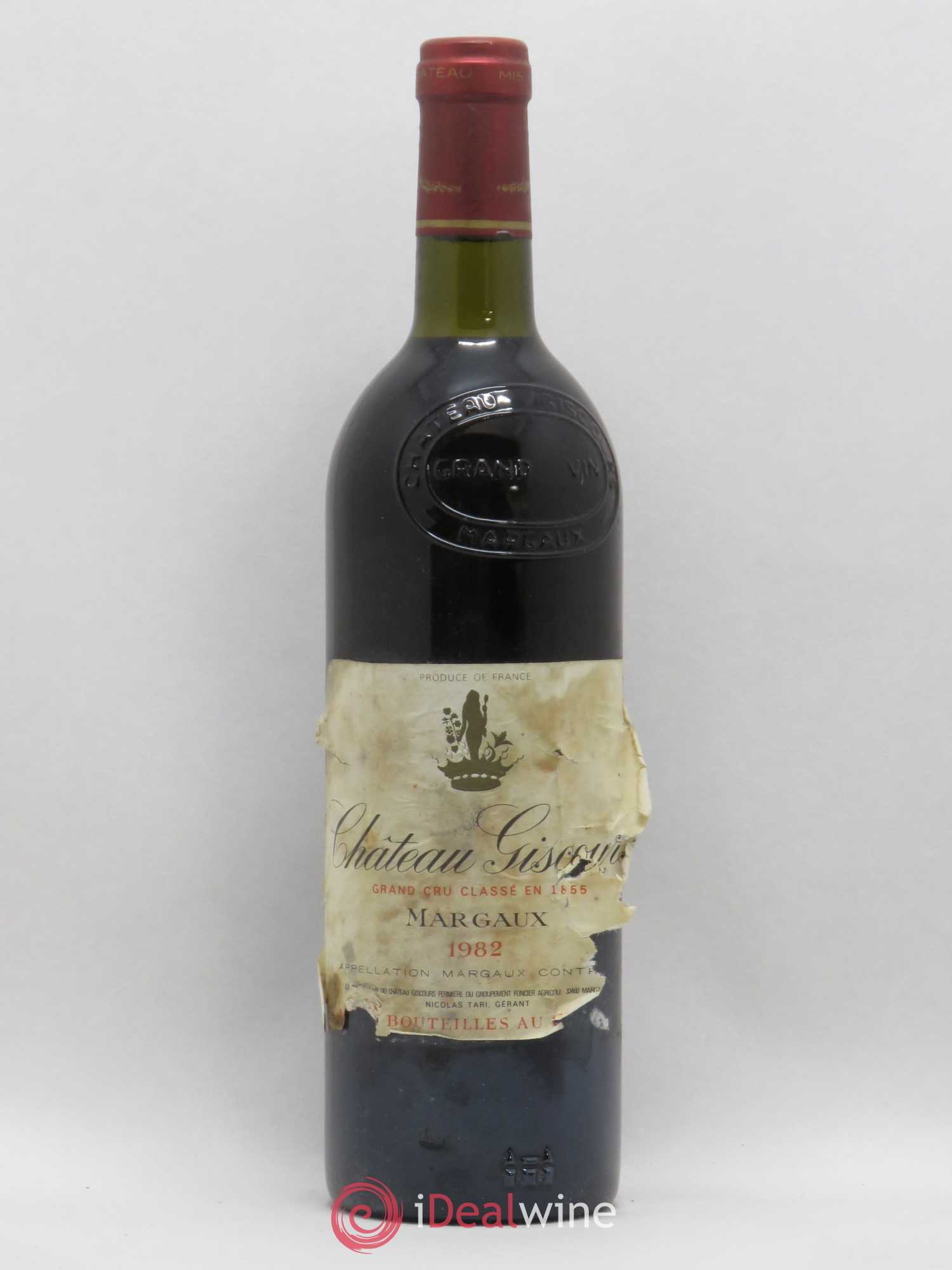 Château Giscours 3ème Grand Cru Classé 1982 - Lot de 1 bouteille - 0