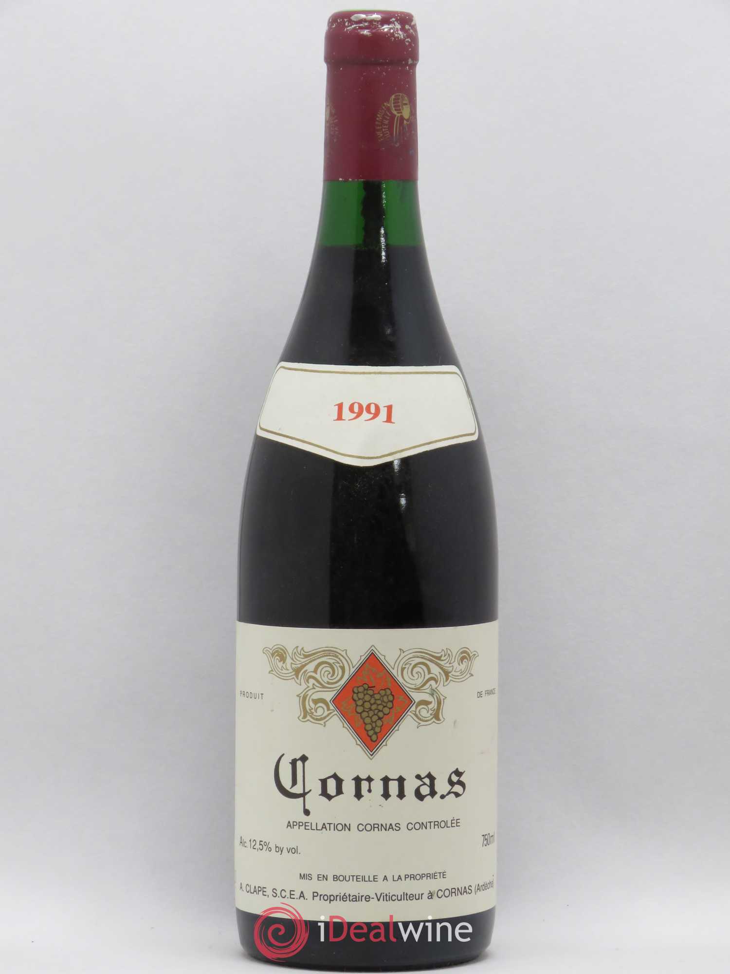 Cornas Auguste Clape 1991 - Lot de 1 bouteille - 0