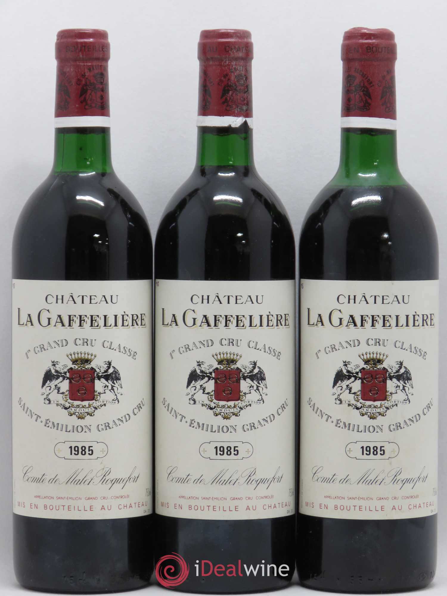 Château la Gaffelière 1er Grand Cru Classé B 1985 - Lotto di 6 bottiglie - 1