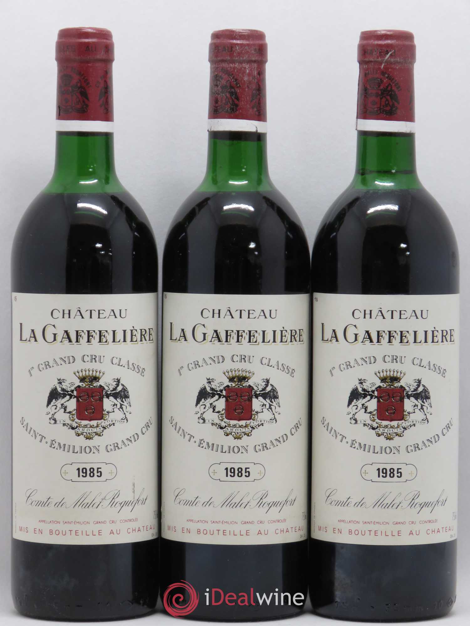 Château la Gaffelière 1er Grand Cru Classé B 1985 - Lotto di 6 bottiglie - 2