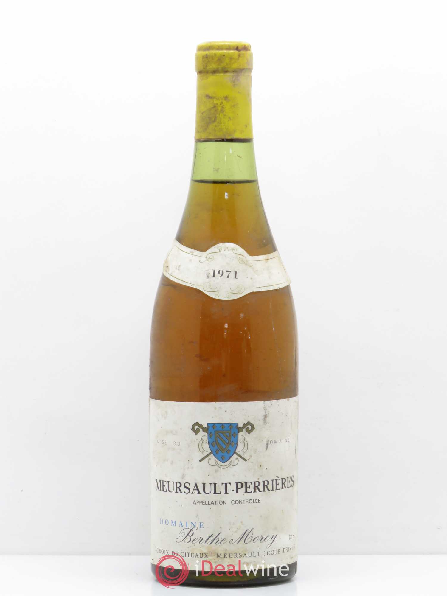 Meursault Perrières Berthe-Morey 1971 - Posten von 1 Flasche - 0