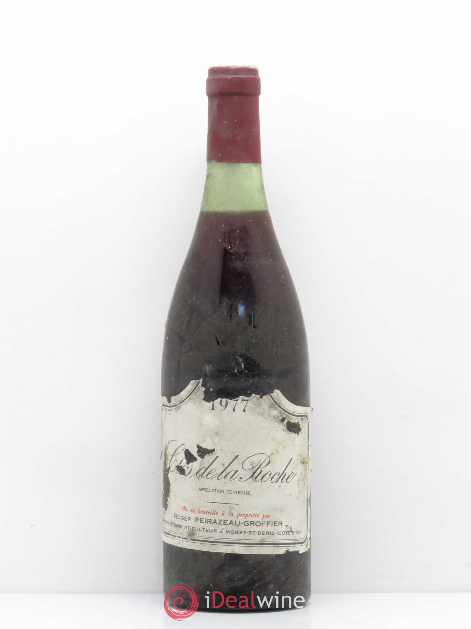 Clos de la Roche Grand Cru Peirazeau Groffier 1977 - Posten von 1 Flasche - 0