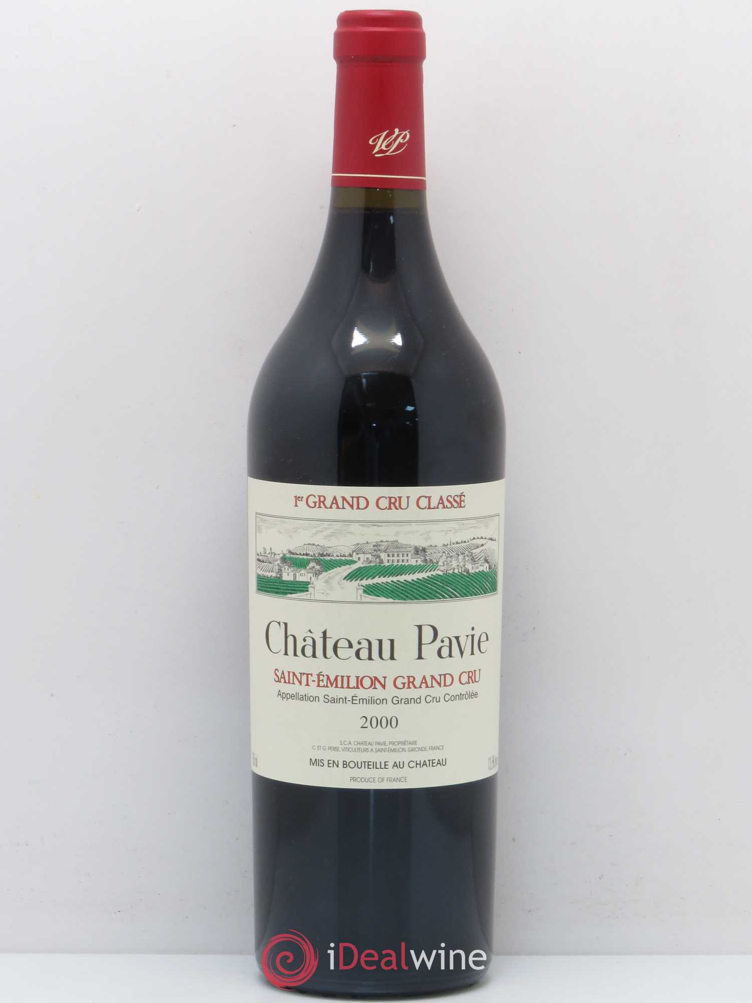 Château Pavie 1er Grand Cru Classé A 2000 - Lot de 1 bouteille - 0