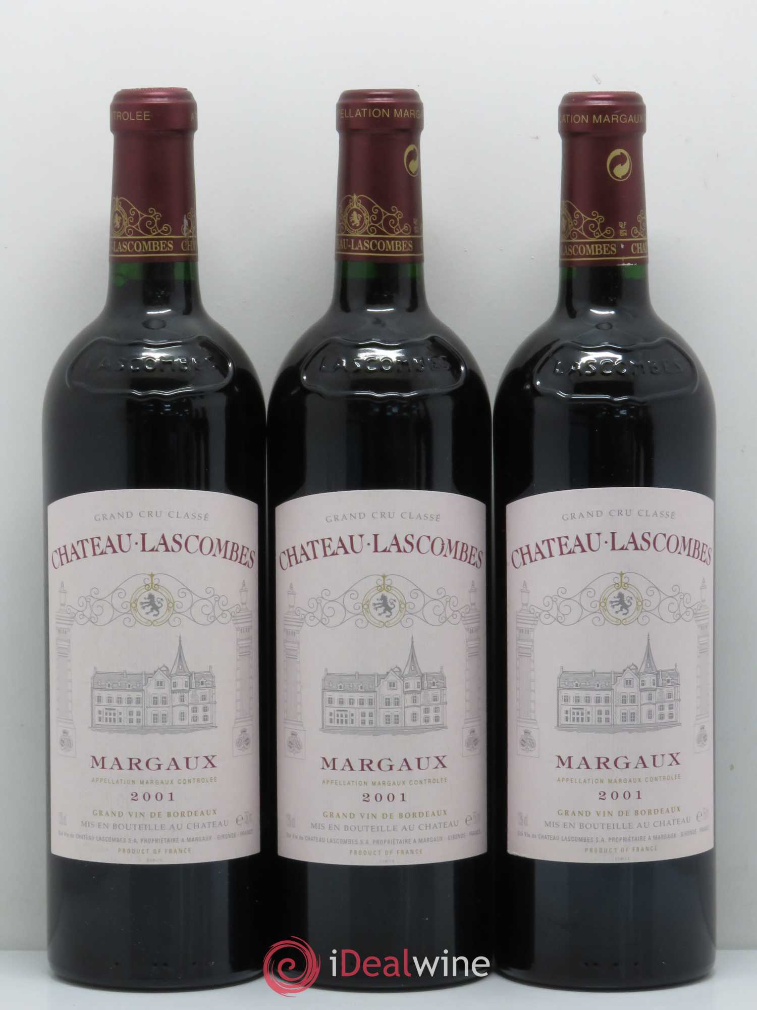 Château Lascombes 2ème Grand Cru Classé 2001 - Lot de 12 bouteilles - 1