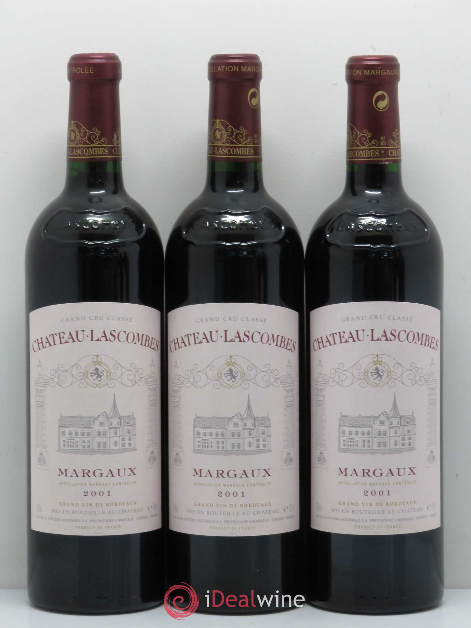 Château Lascombes 2ème Grand Cru Classé 2001 - Lot de 12 bouteilles - 3