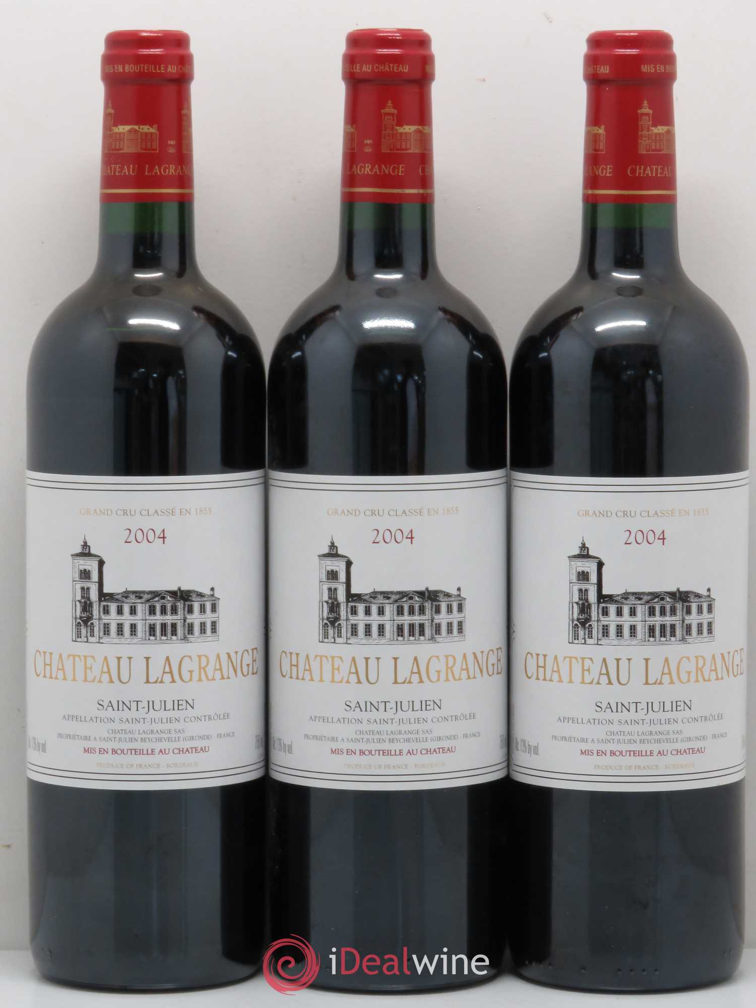 Château Lagrange 3ème Grand Cru Classé 2004 - Lot de 12 bouteilles - 1