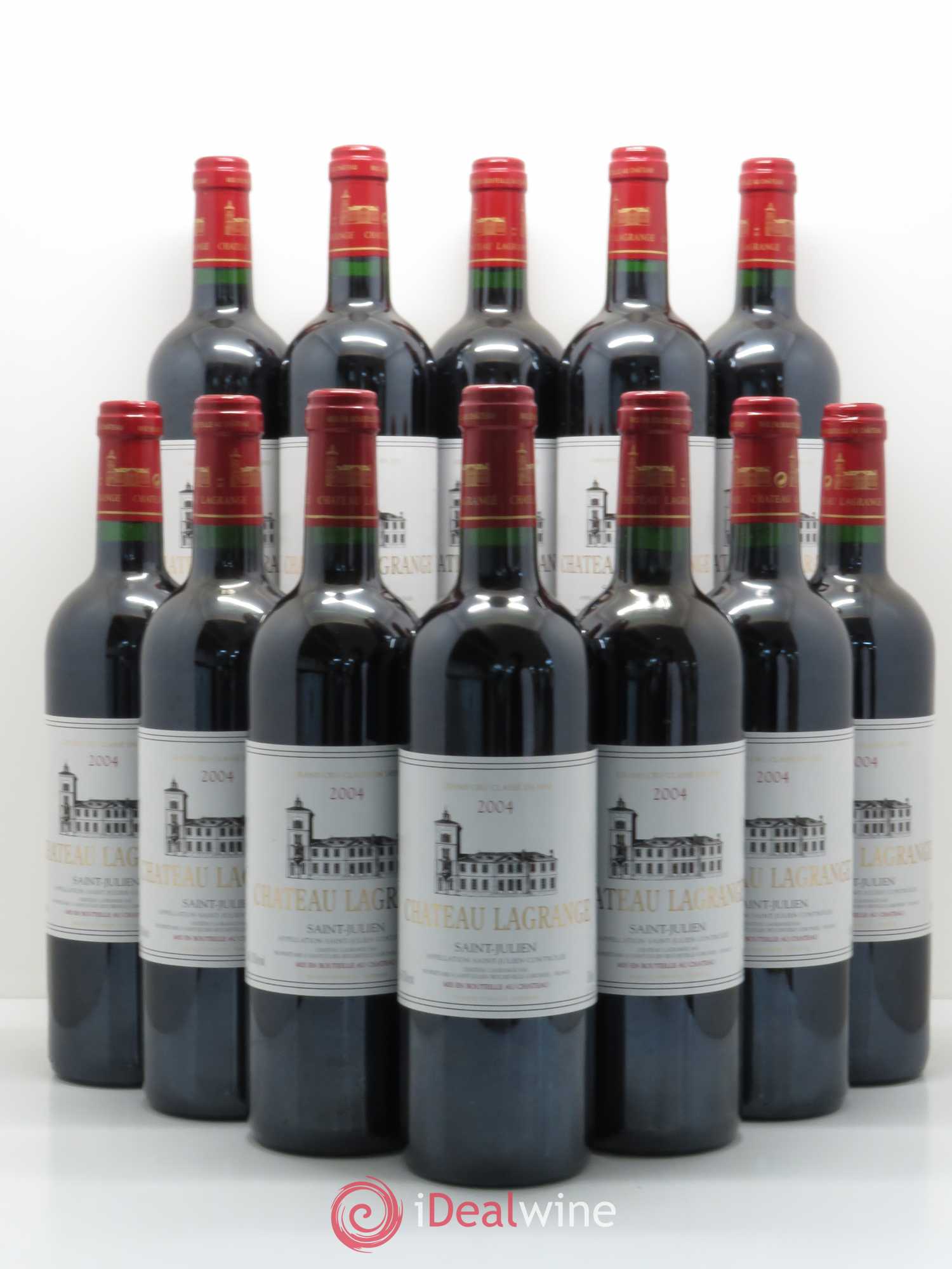 Château Lagrange 3ème Grand Cru Classé 2004 - Lot de 12 bouteilles - 0