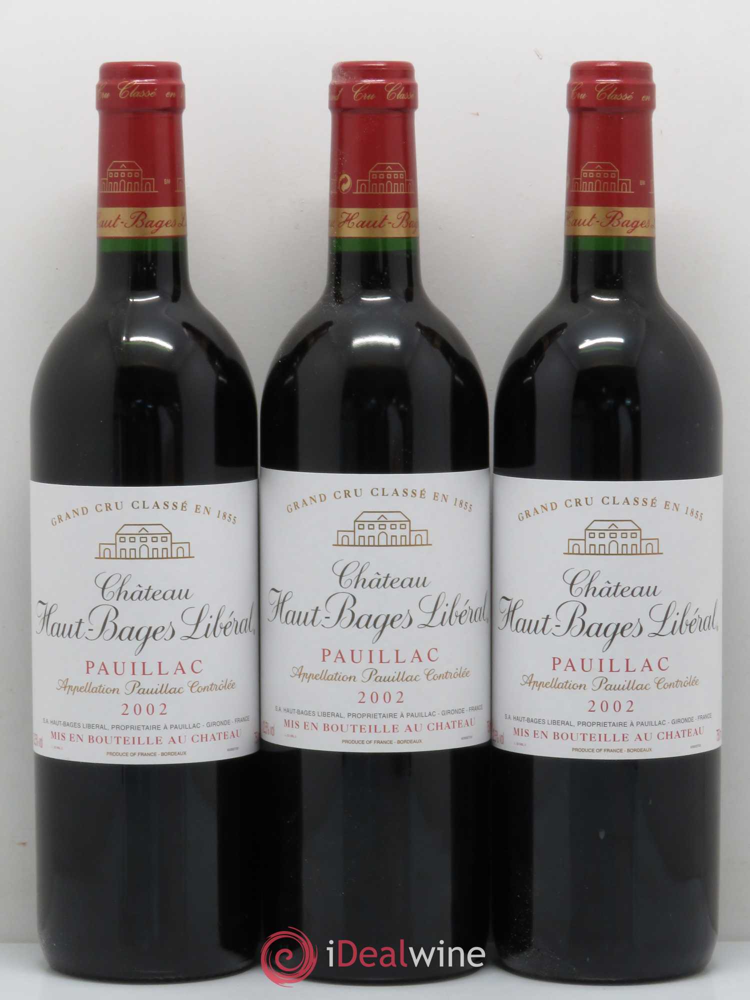 Château Haut Bages Libéral 5ème Grand Cru Classé 2002 - Lot de 12 bouteilles - 4