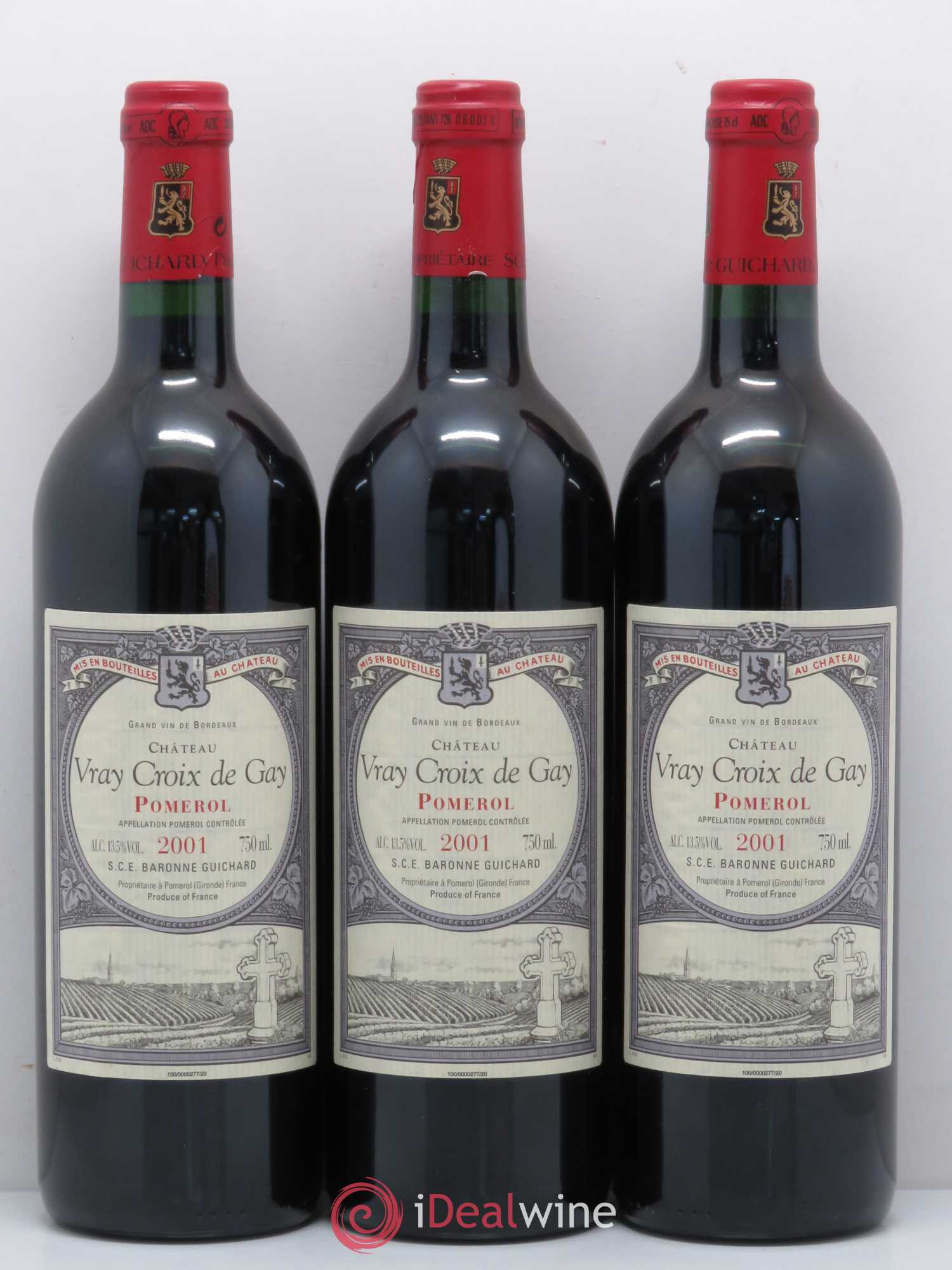 Château Vray Croix de Gay 2001 - Lot de 12 bouteilles - 2