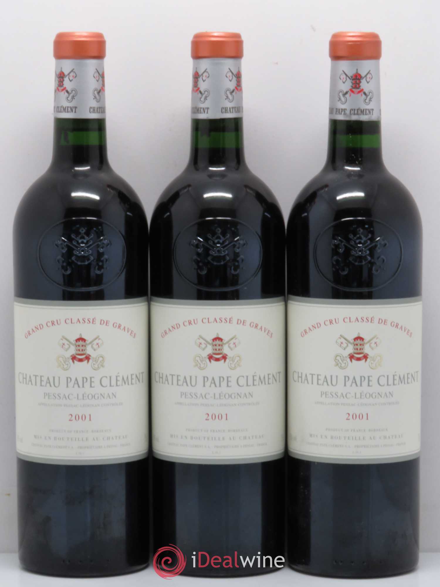 Château Pape Clément Cru Classé de Graves 2001 - Lot de 12 bouteilles - 3