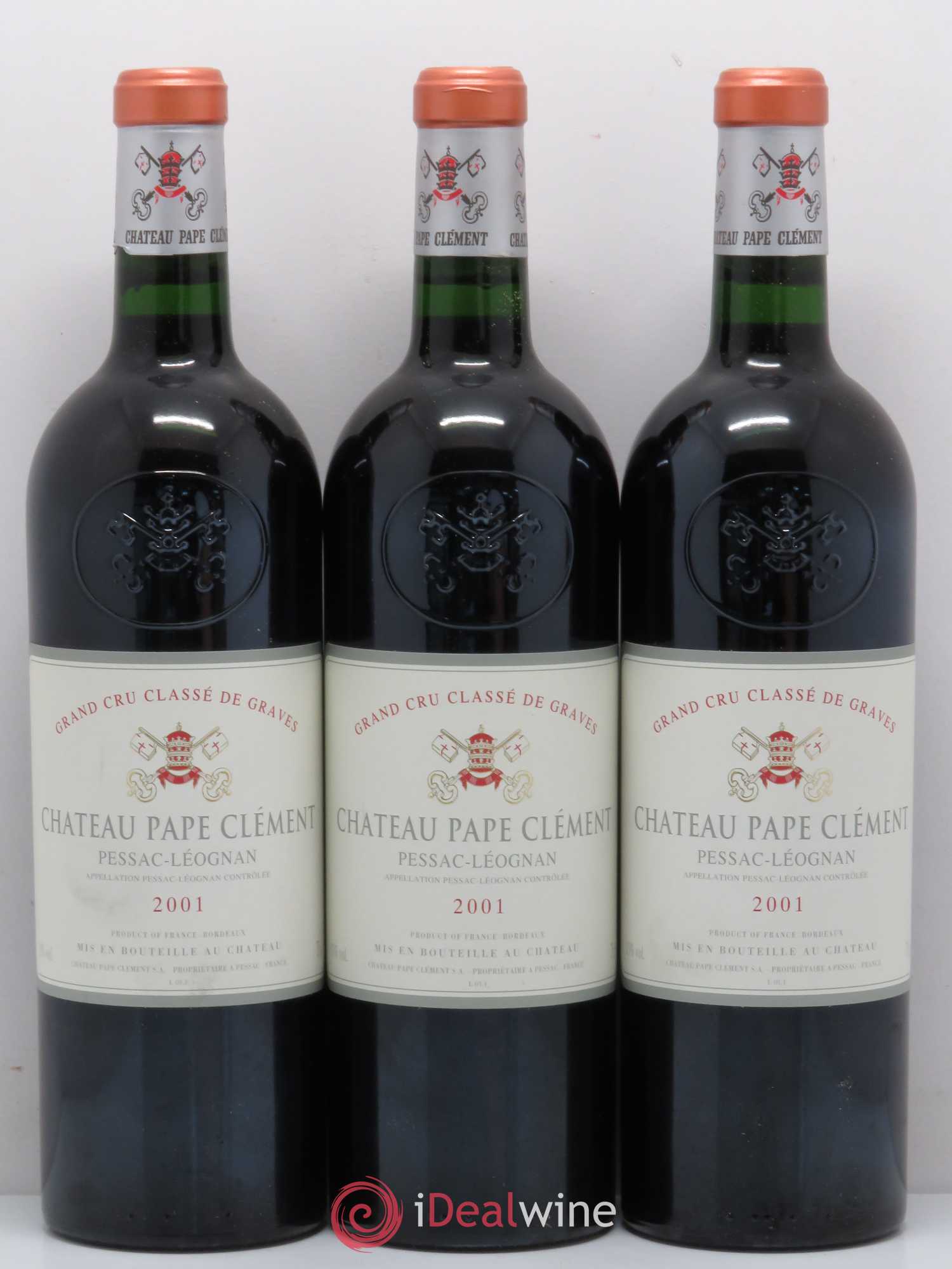 Château Pape Clément Cru Classé de Graves 2001 - Lot de 12 bouteilles - 4