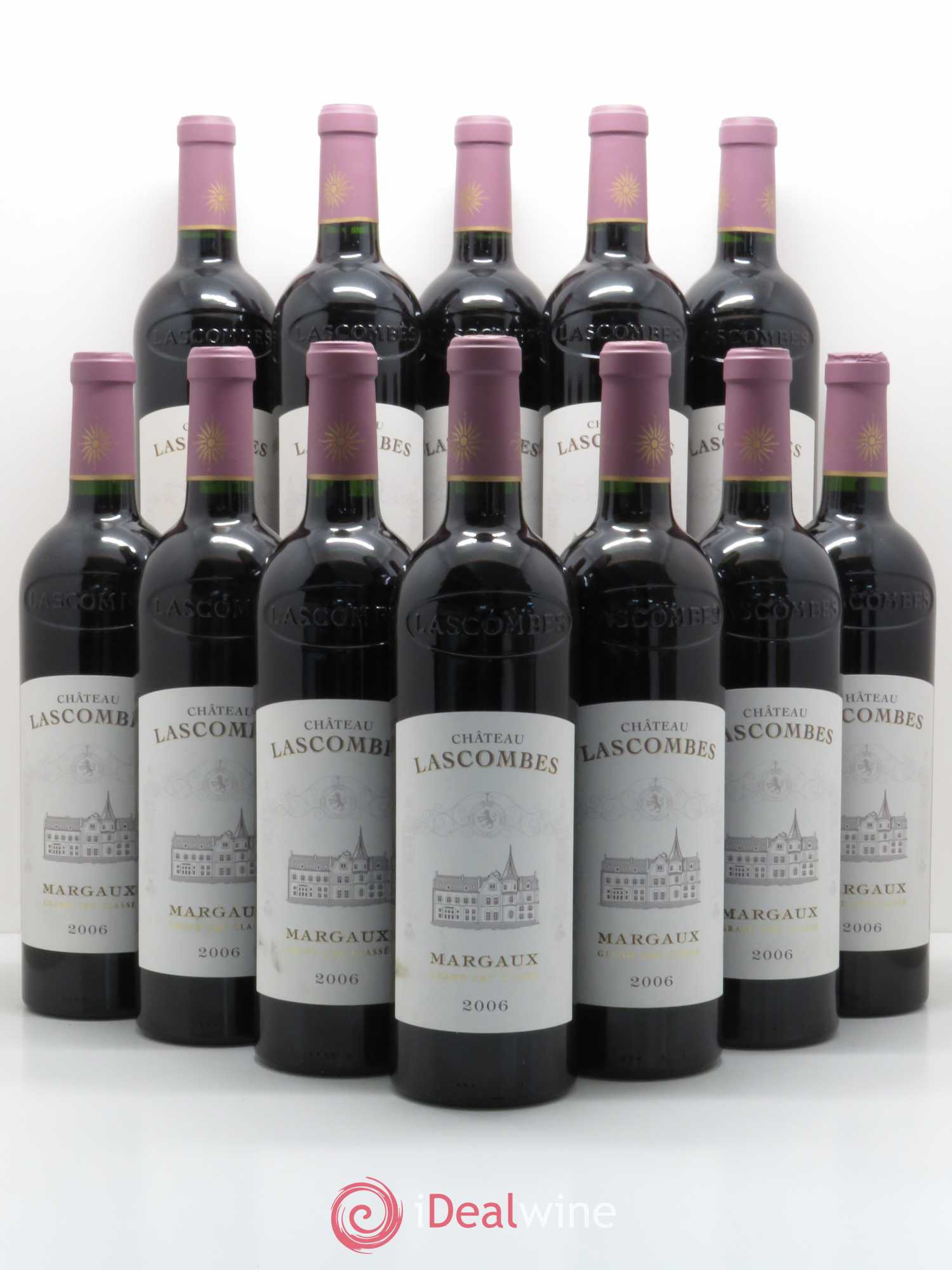 Château Lascombes 2ème Grand Cru Classé 2006 - Lot de 12 bouteilles - 0