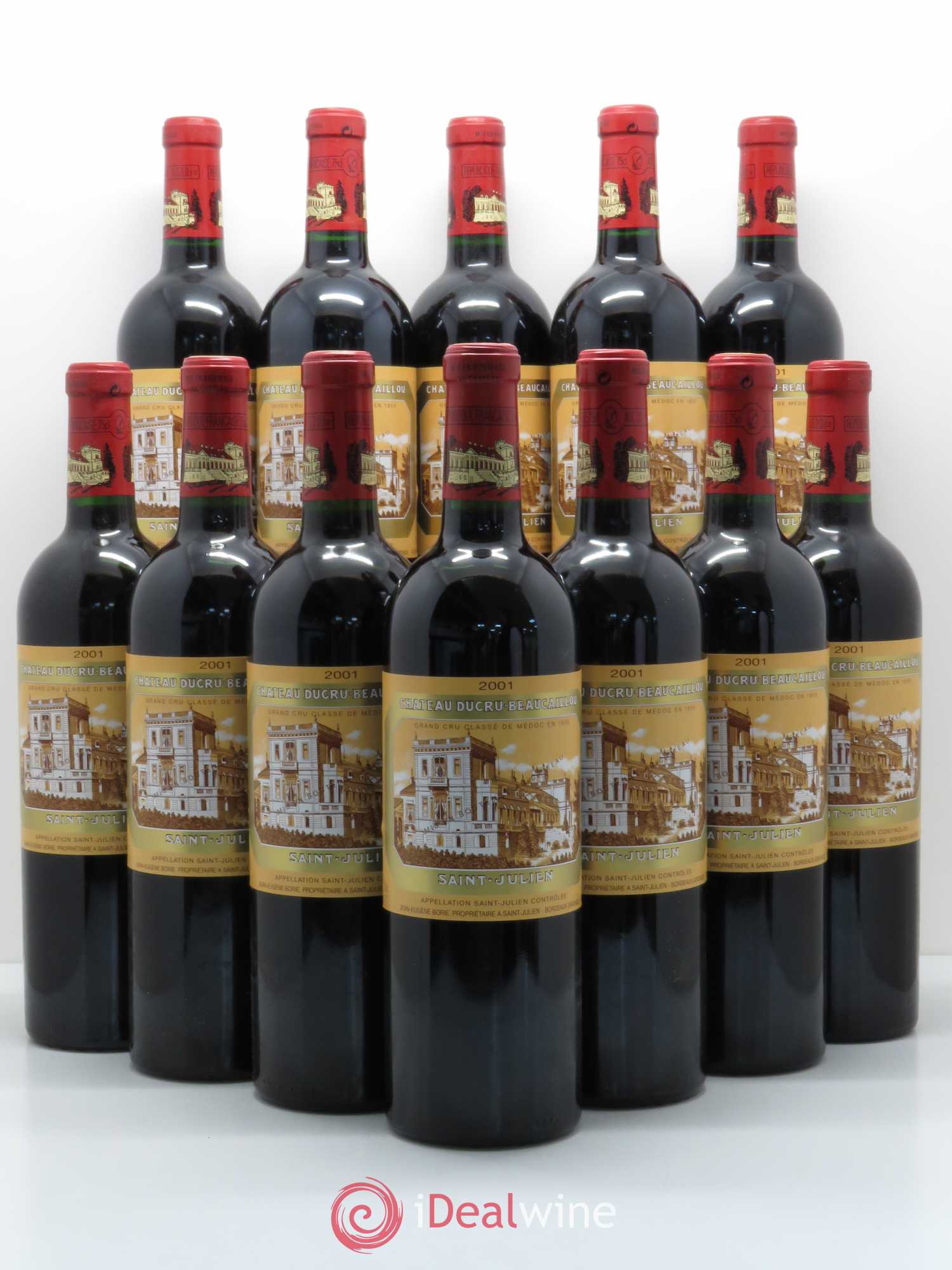 Château Ducru Beaucaillou 2ème Grand Cru Classé 2001 - Lot de 12 bouteilles - 0