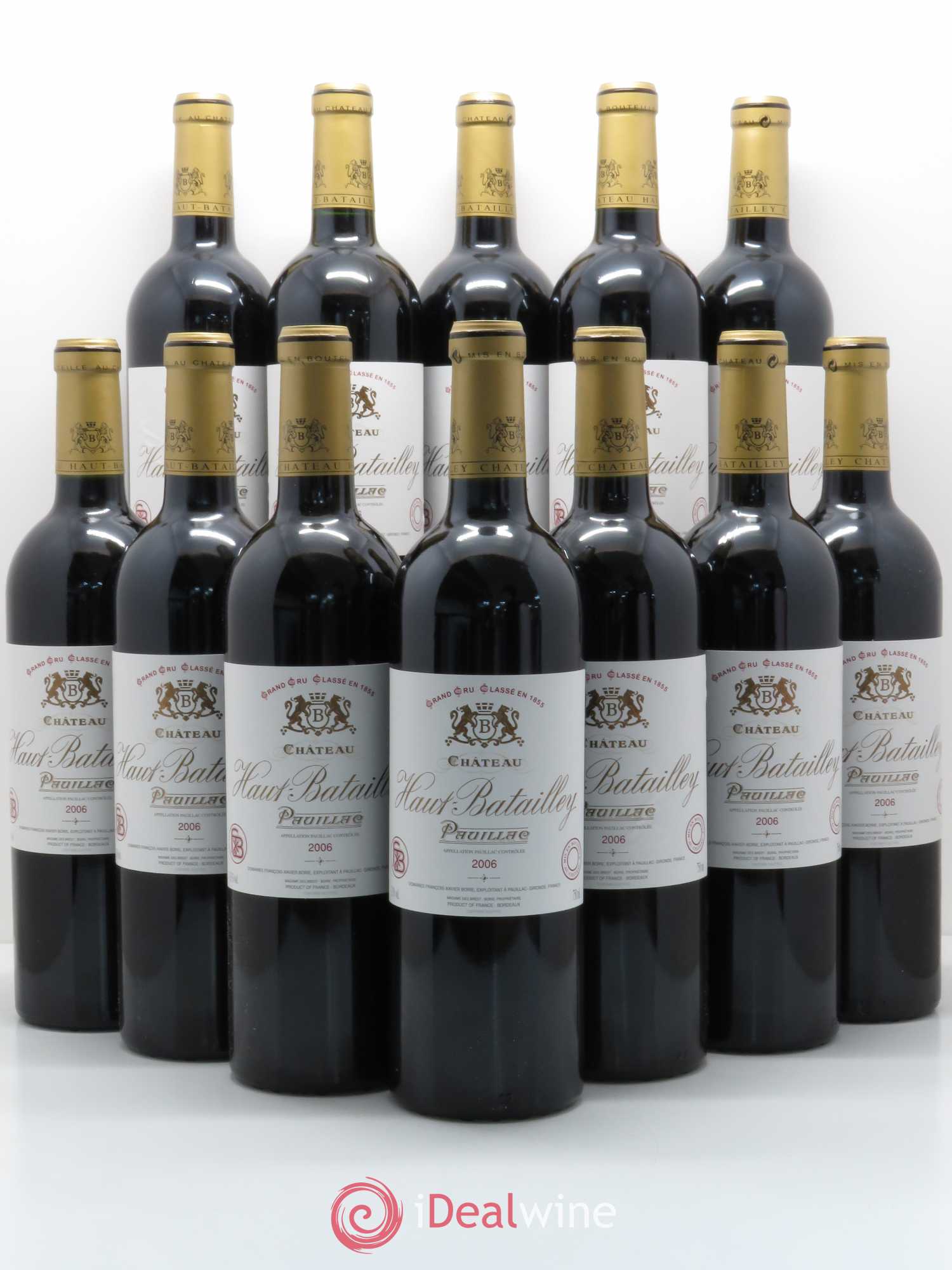 Château Haut Batailley 5ème Grand Cru Classé 2006 - Lot of 12 bottles - 0