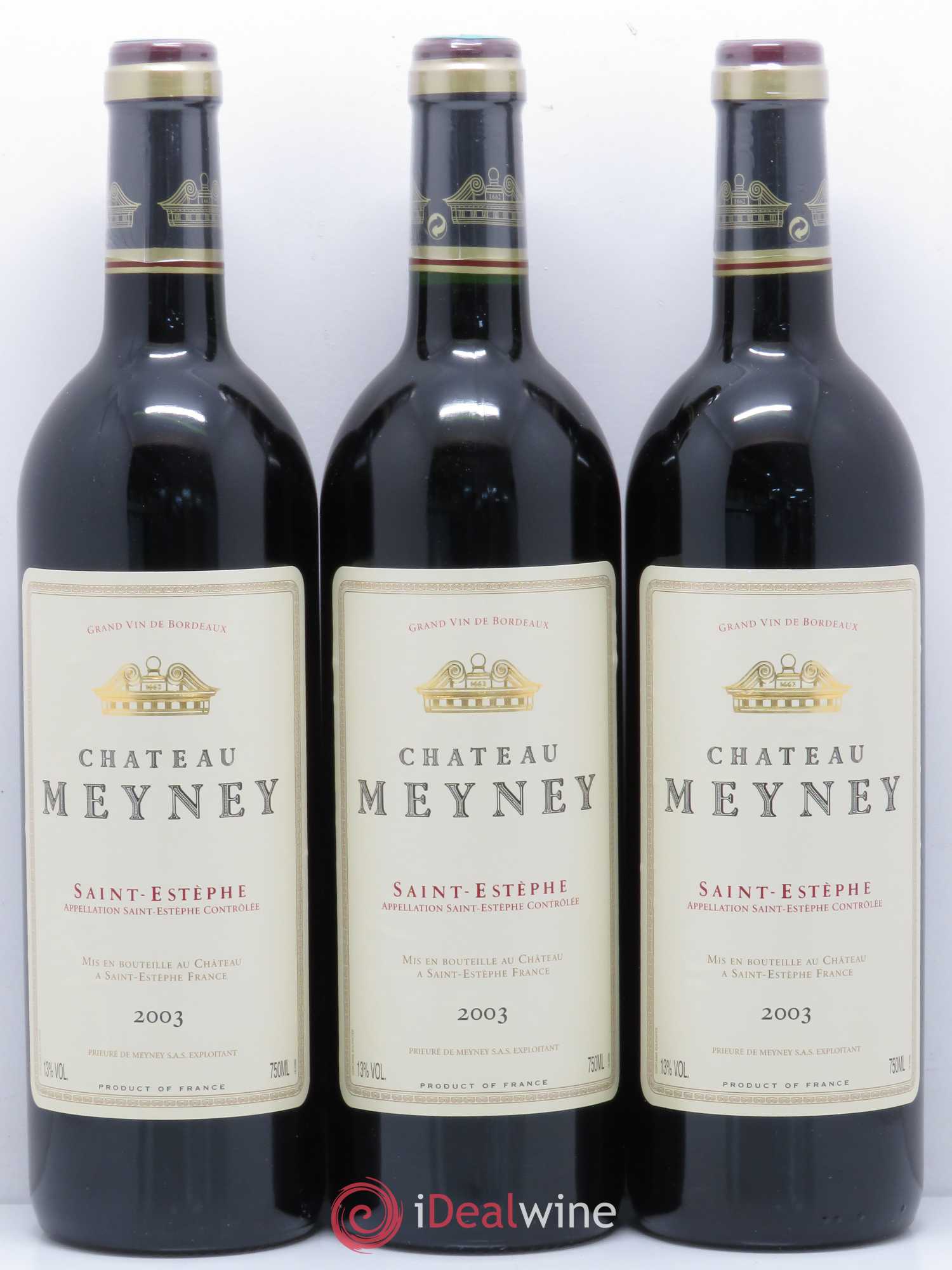 Château Meyney 2003 - Lot de 12 bouteilles - 3