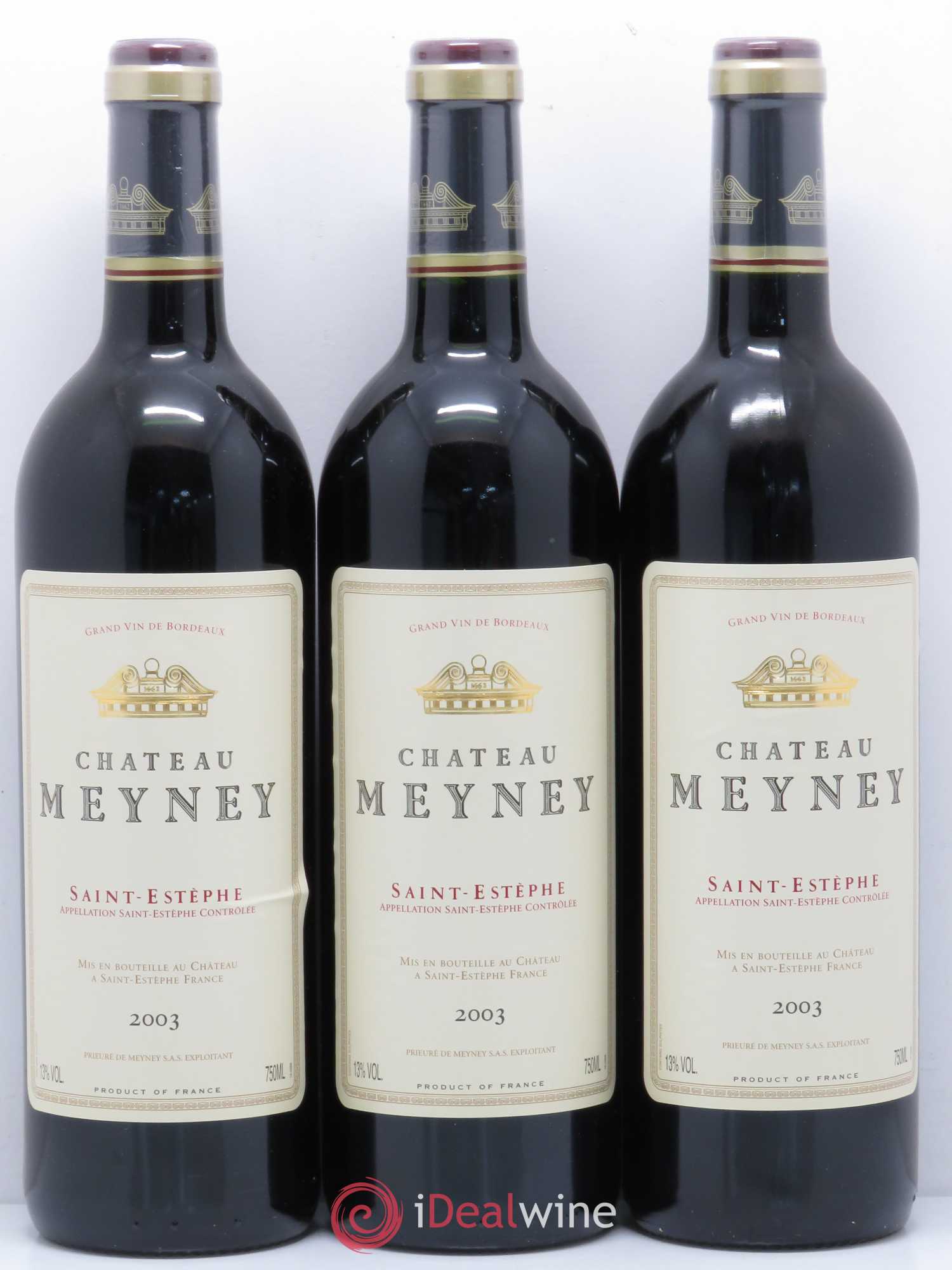 Château Meyney 2003 - Lot de 12 bouteilles - 4