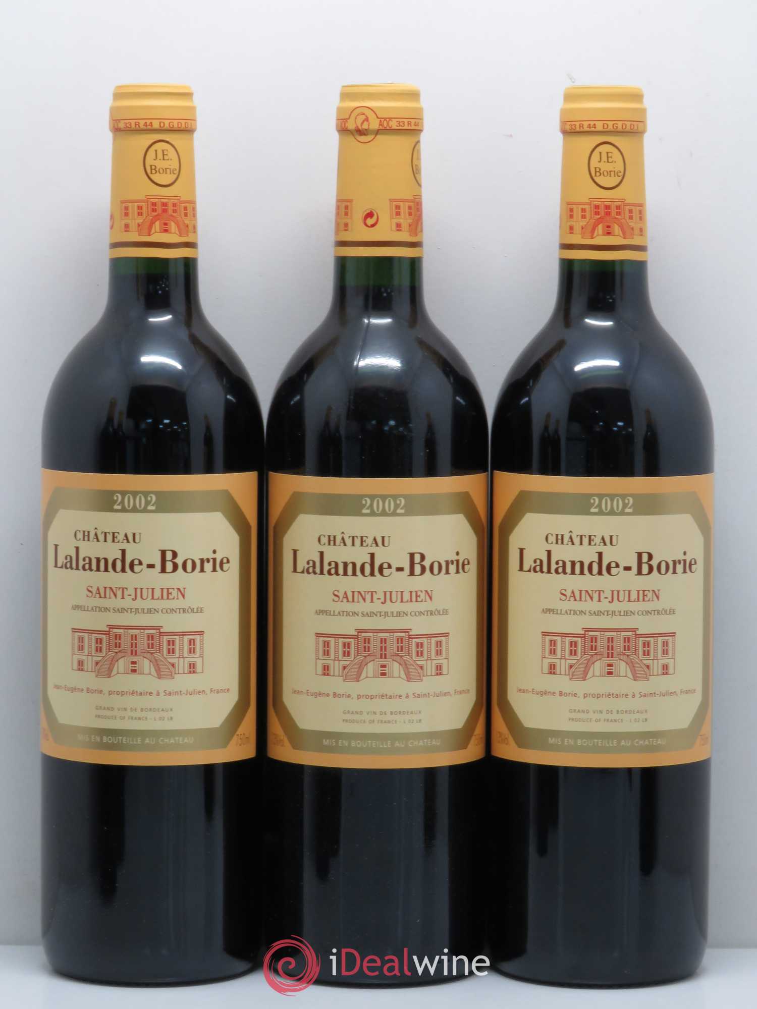 Château Lalande Borie 2002 - Lot de 12 bouteilles - 1