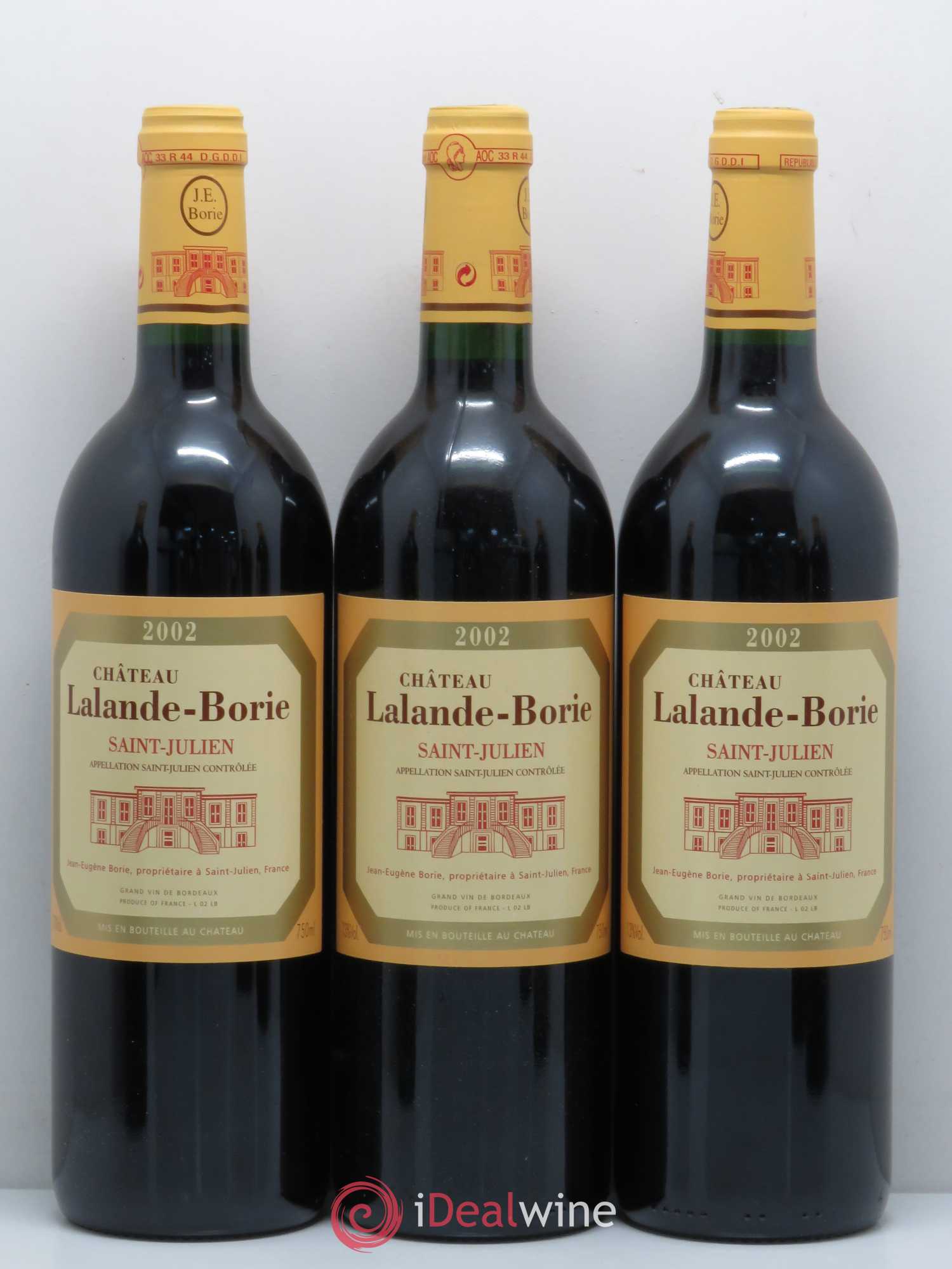 Château Lalande Borie 2002 - Lot de 12 bouteilles - 2