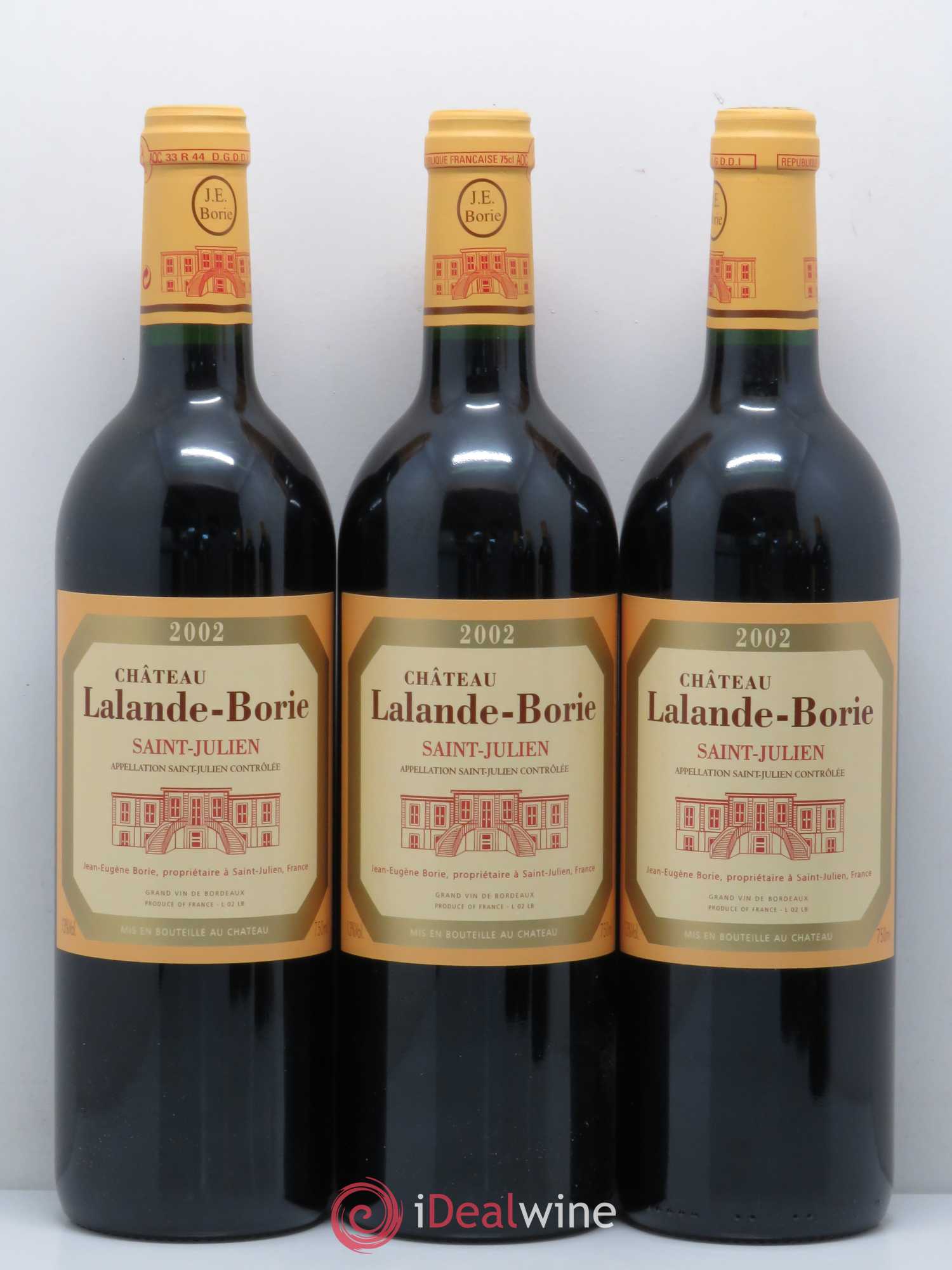 Château Lalande Borie 2002 - Lot de 12 bouteilles - 4