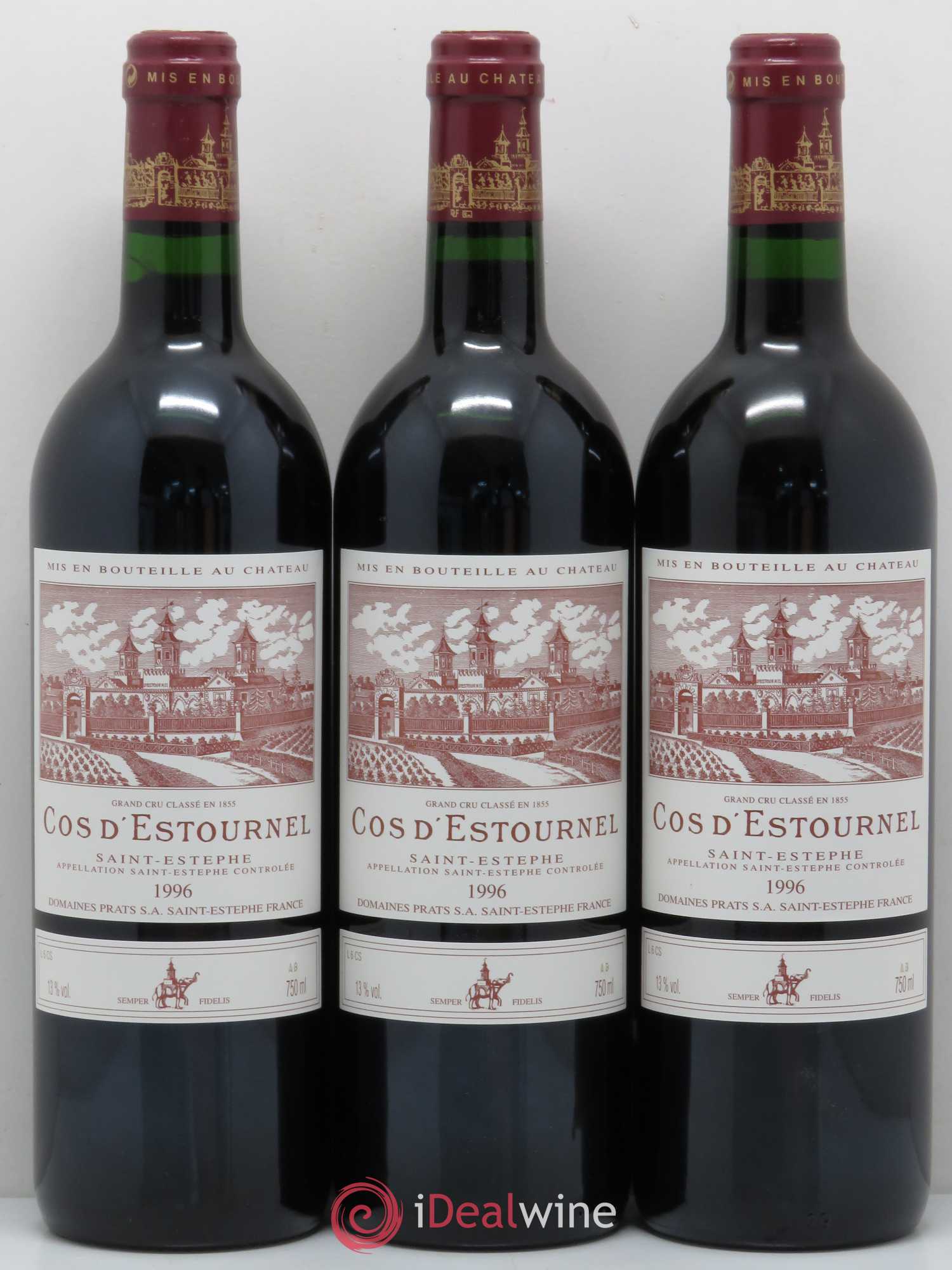 Cos d'Estournel 2ème Grand Cru Classé 1996 - Lot de 12 bouteilles - 3