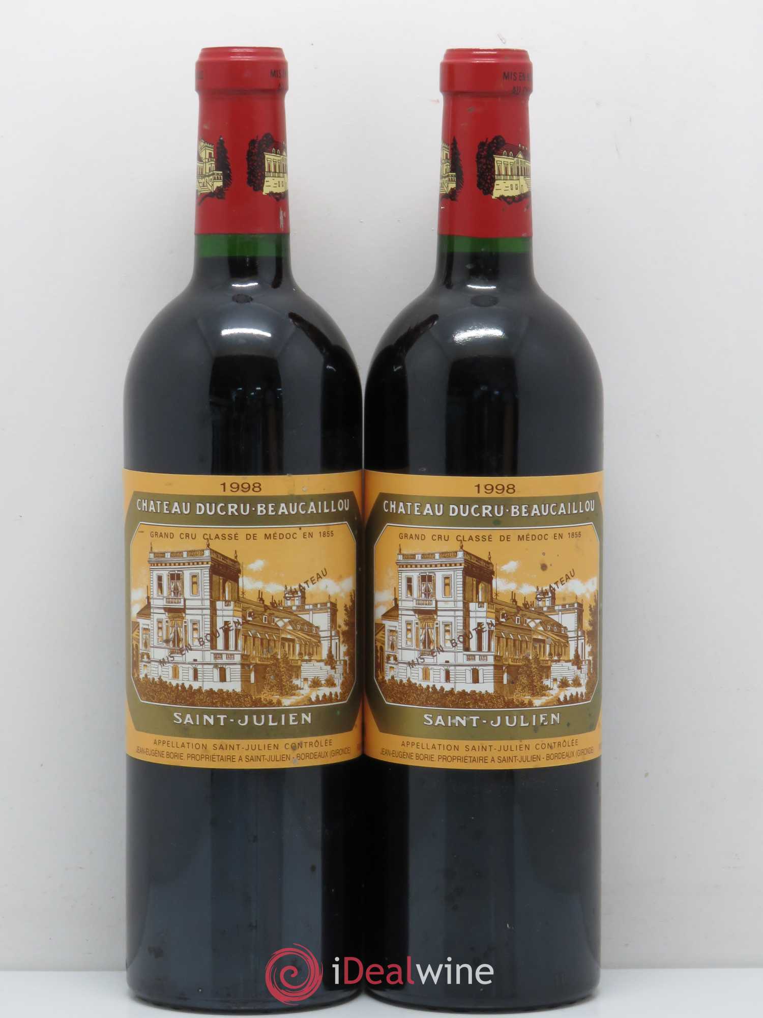 Château Ducru Beaucaillou 2ème Grand Cru Classé 1998 - Lot de 5 bouteilles - 2