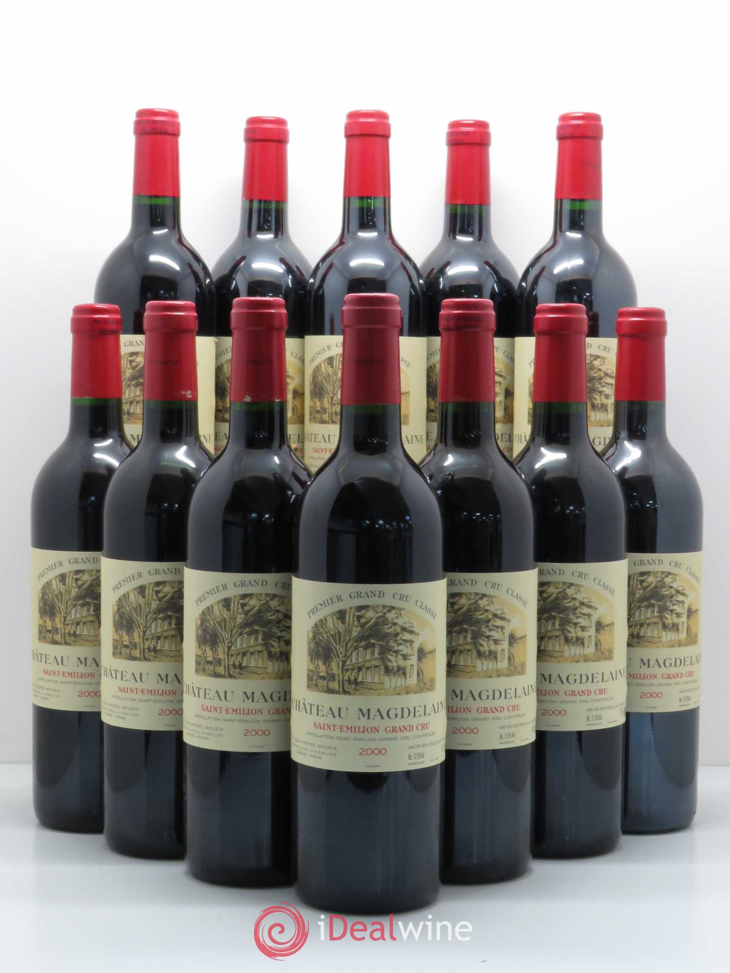 Château Magdelaine 2000 - Lot de 12 bouteilles - 0
