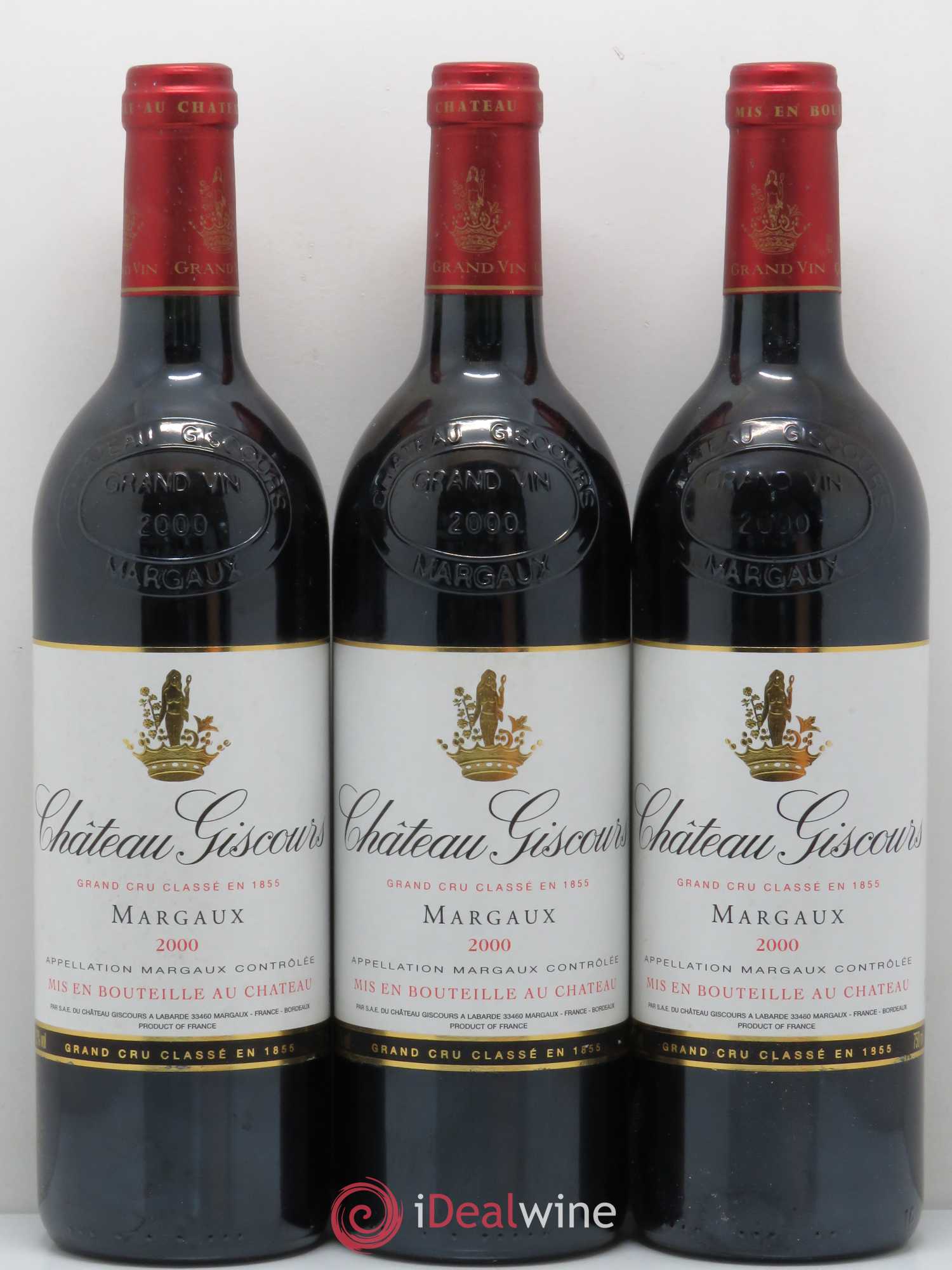 Château Giscours 3ème Grand Cru Classé 2000 - Lot de 12 bouteilles - 2