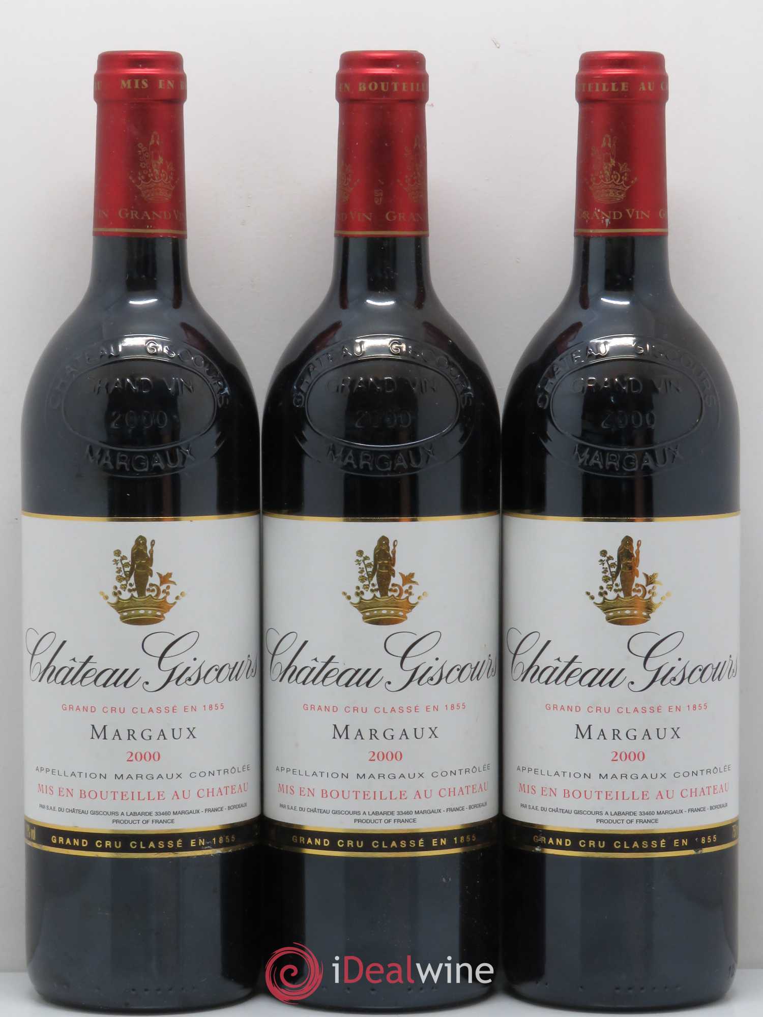 Château Giscours 3ème Grand Cru Classé 2000 - Lot de 12 bouteilles - 3