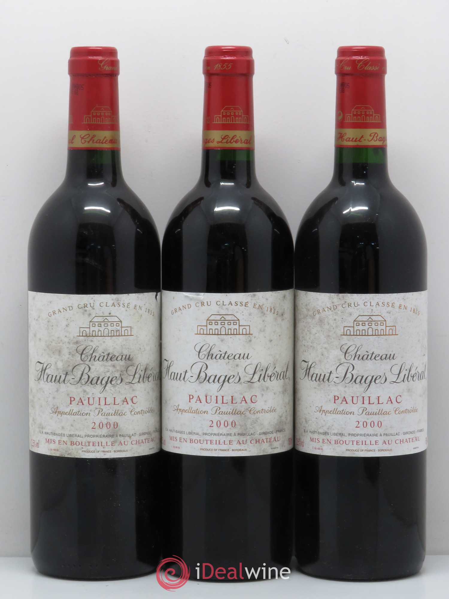 Château Haut Bages Libéral 5ème Grand Cru Classé 2000 - Lot de 12 bouteilles - 4
