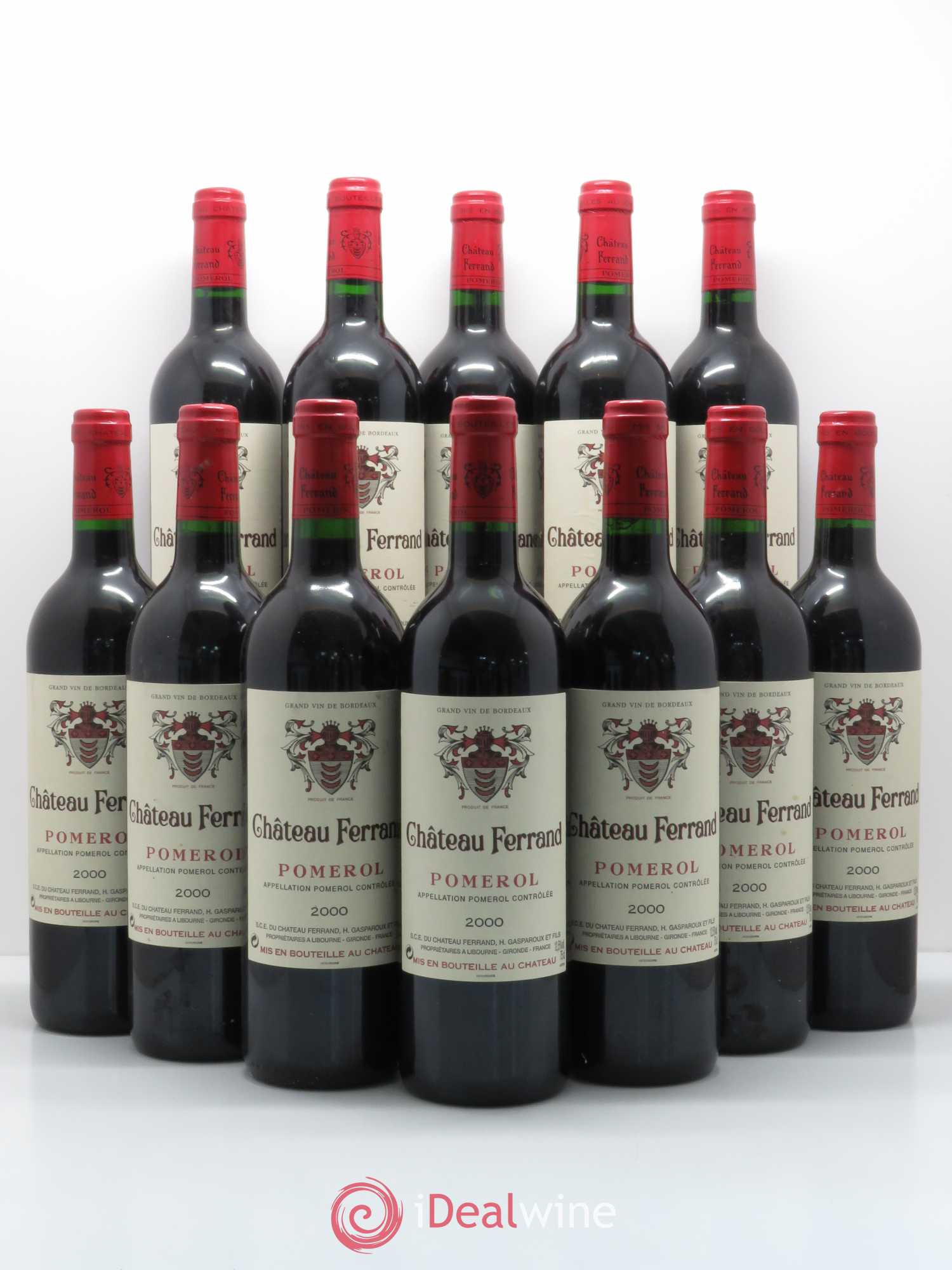 Château Ferrand 2000 - Posten von 12 Flaschen - 0