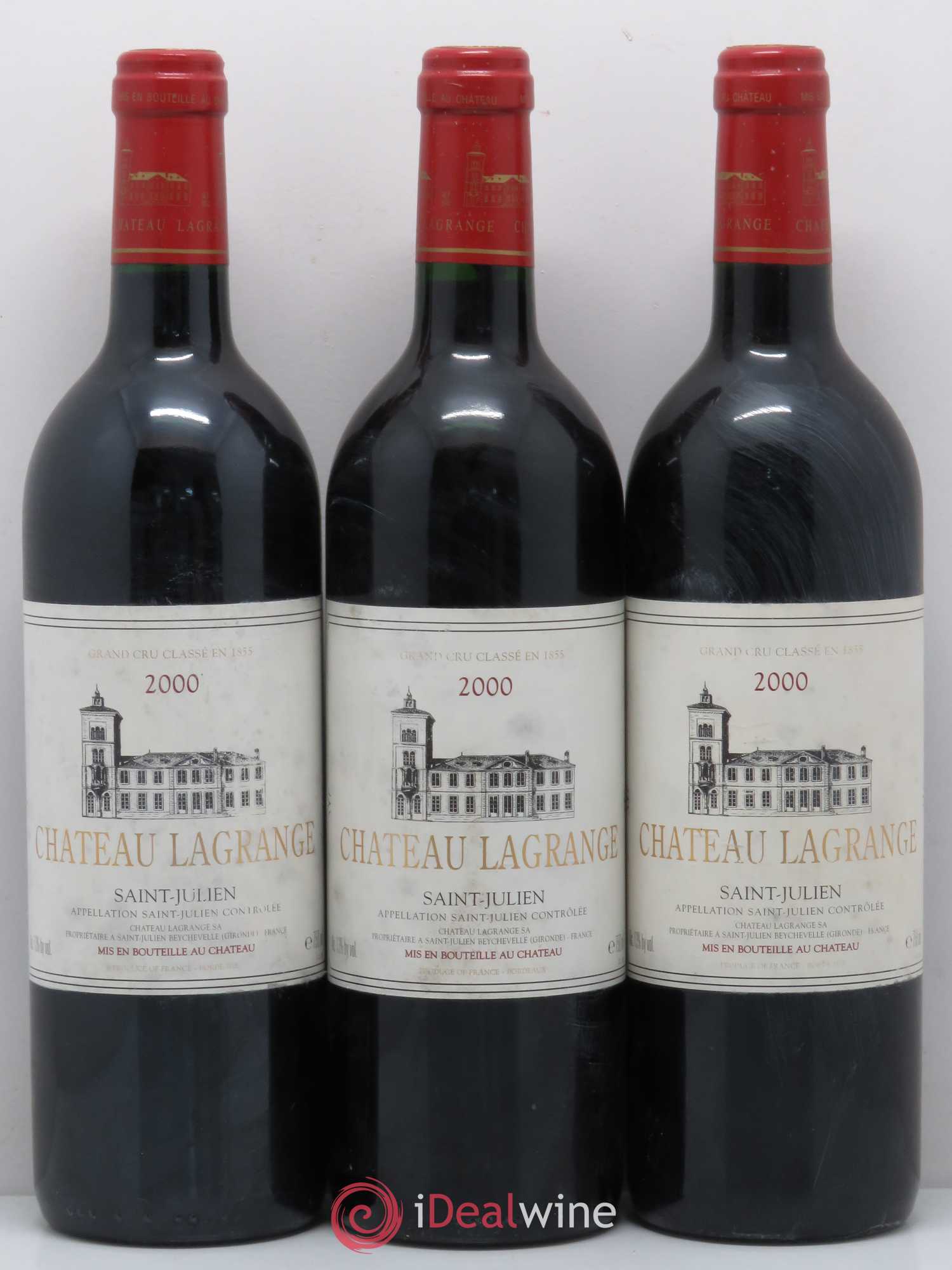 Château Lagrange 3ème Grand Cru Classé 2000 - Lot de 12 bouteilles - 2