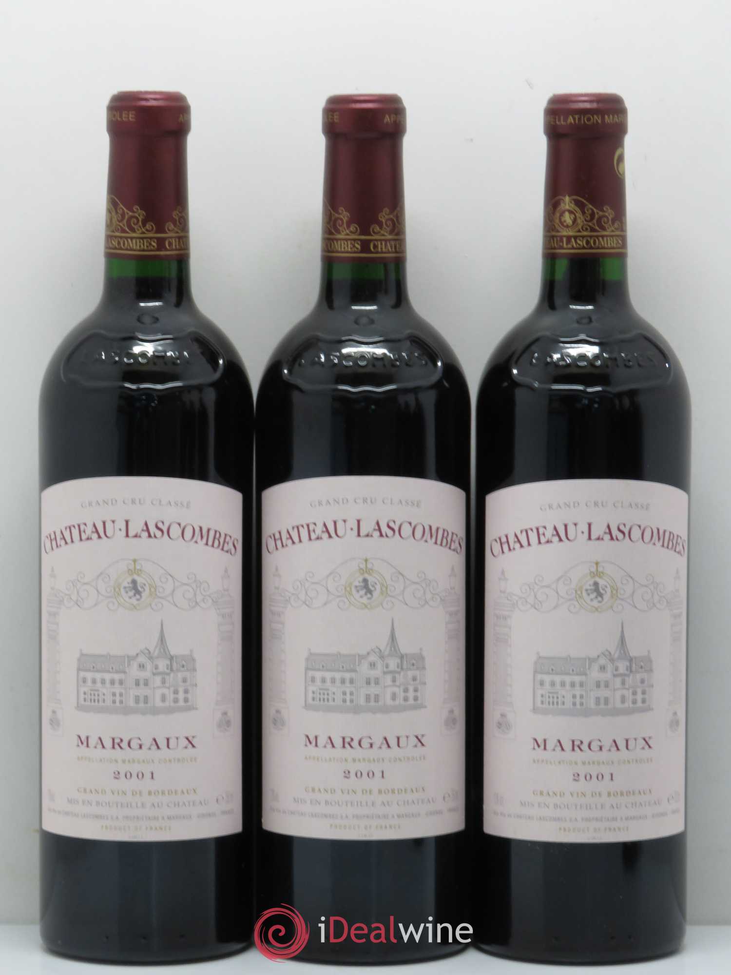 Château Lascombes 2ème Grand Cru Classé 2001 - Lot de 12 bouteilles - 3