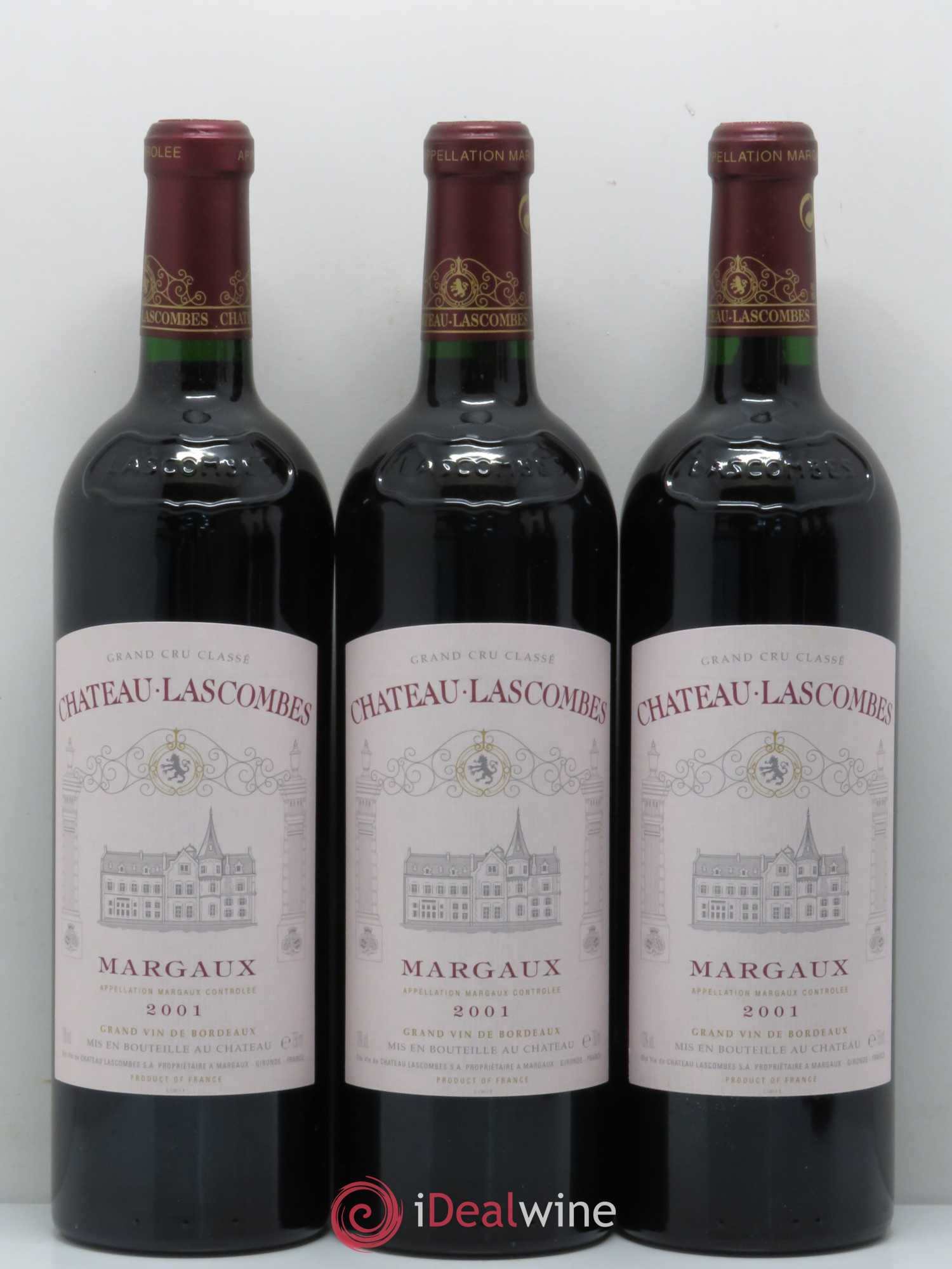 Château Lascombes 2ème Grand Cru Classé 2001 - Lot de 12 bouteilles - 4